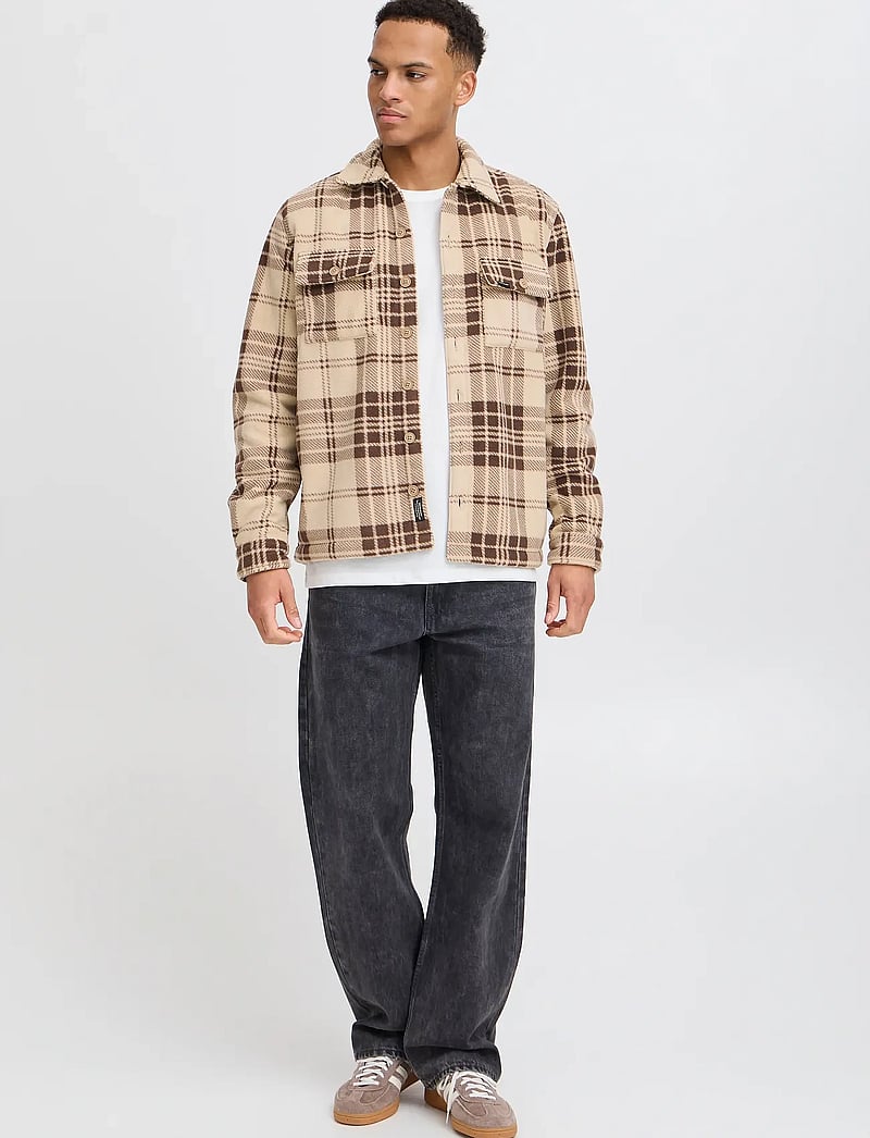 Blend - BHBAKI Shirt - flanell-hemden - chicory coffee - 0