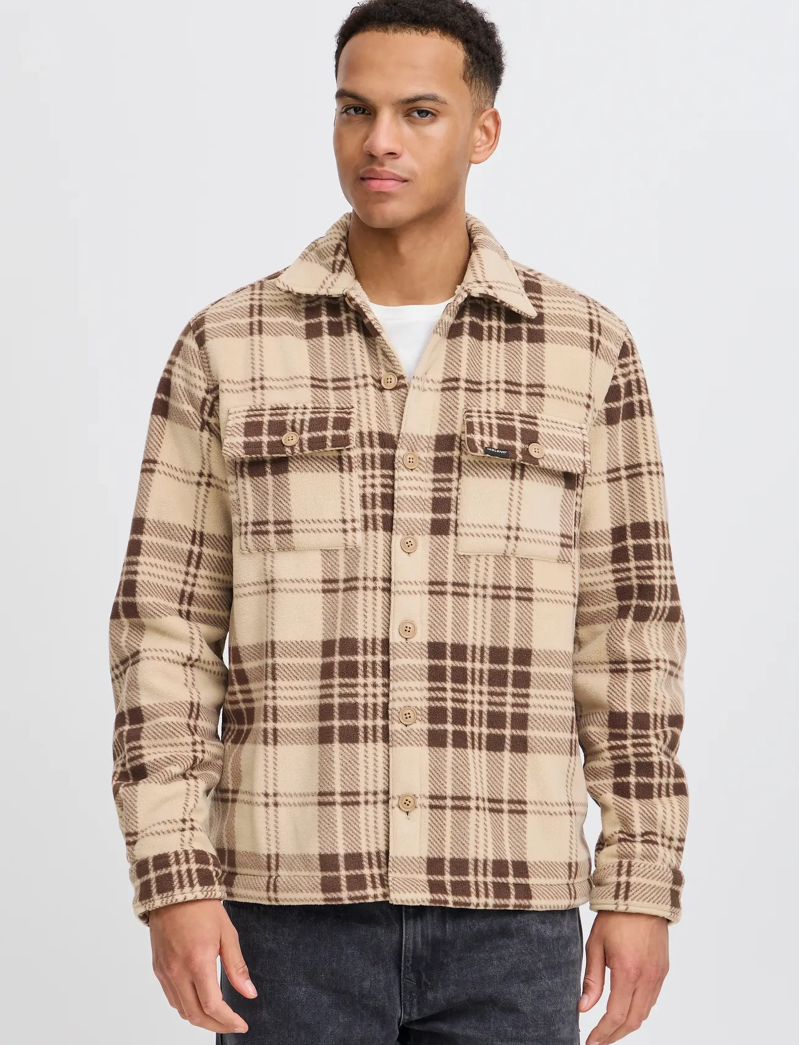 Blend - BHBAKI Shirt - miesten - chicory coffee - 4