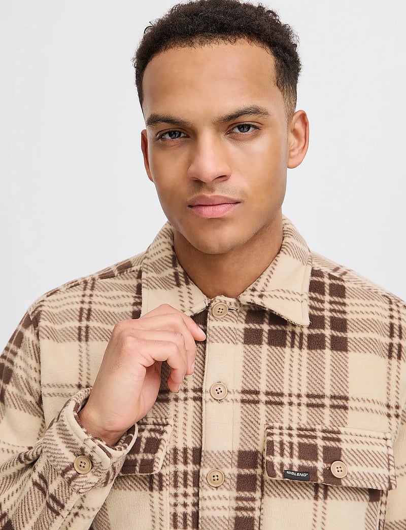 Blend - BHBAKI Shirt - flanell-hemden - chicory coffee - 5