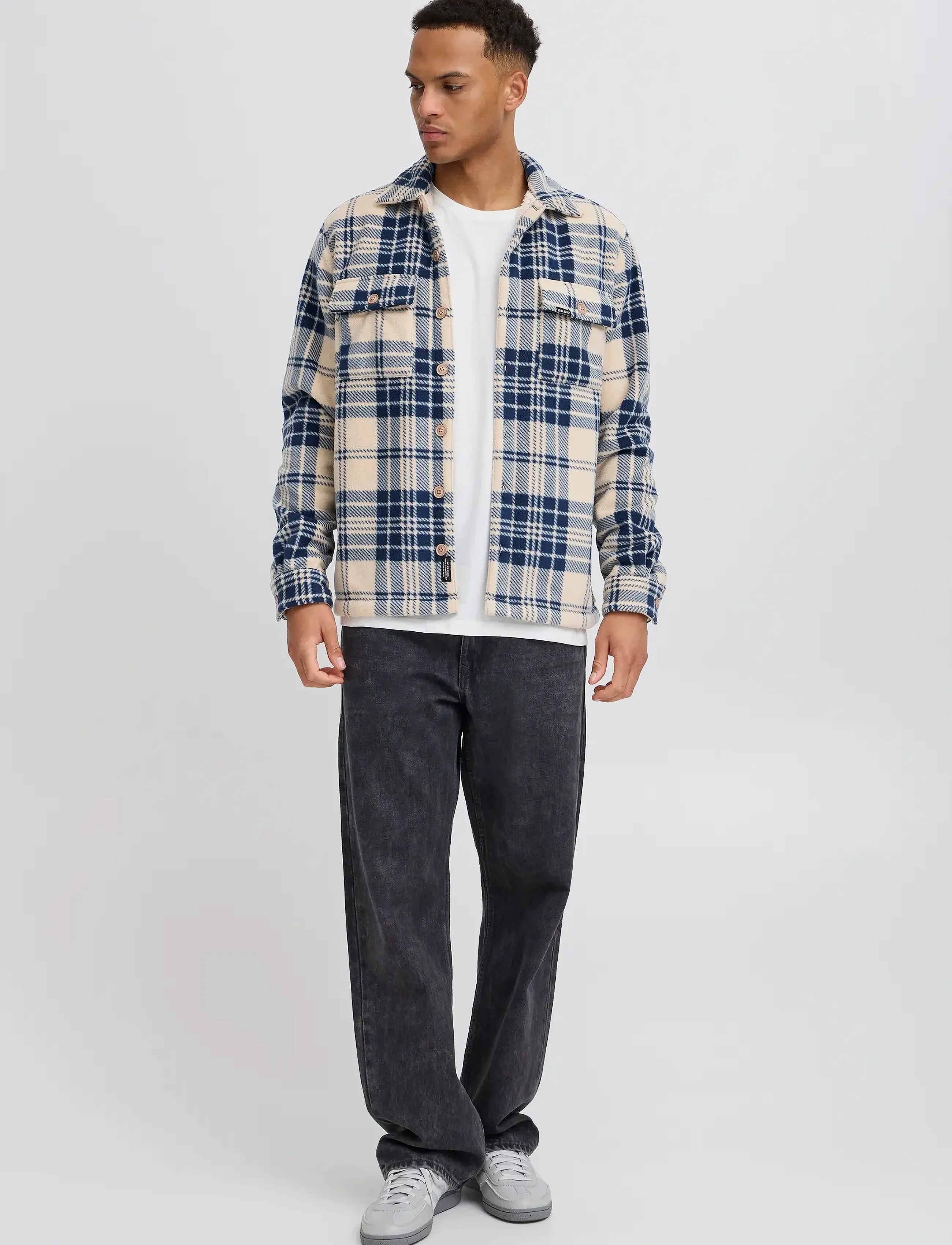 Blend BHBAKI Shirt - Tøj - DRESS BLUES / blue