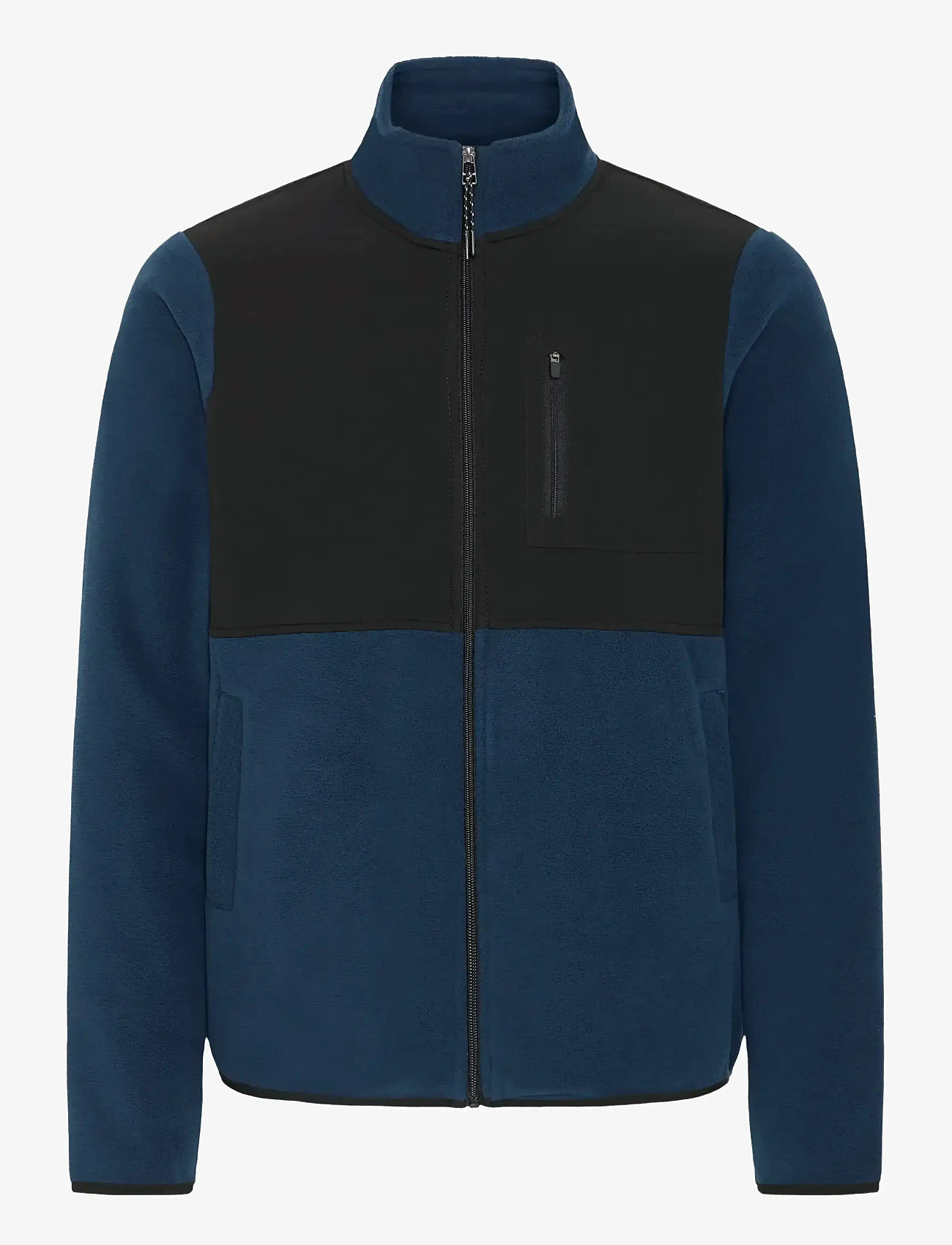 Blend - BHMARIO Sweatshirt zipp thru - collections - dress blues - 1