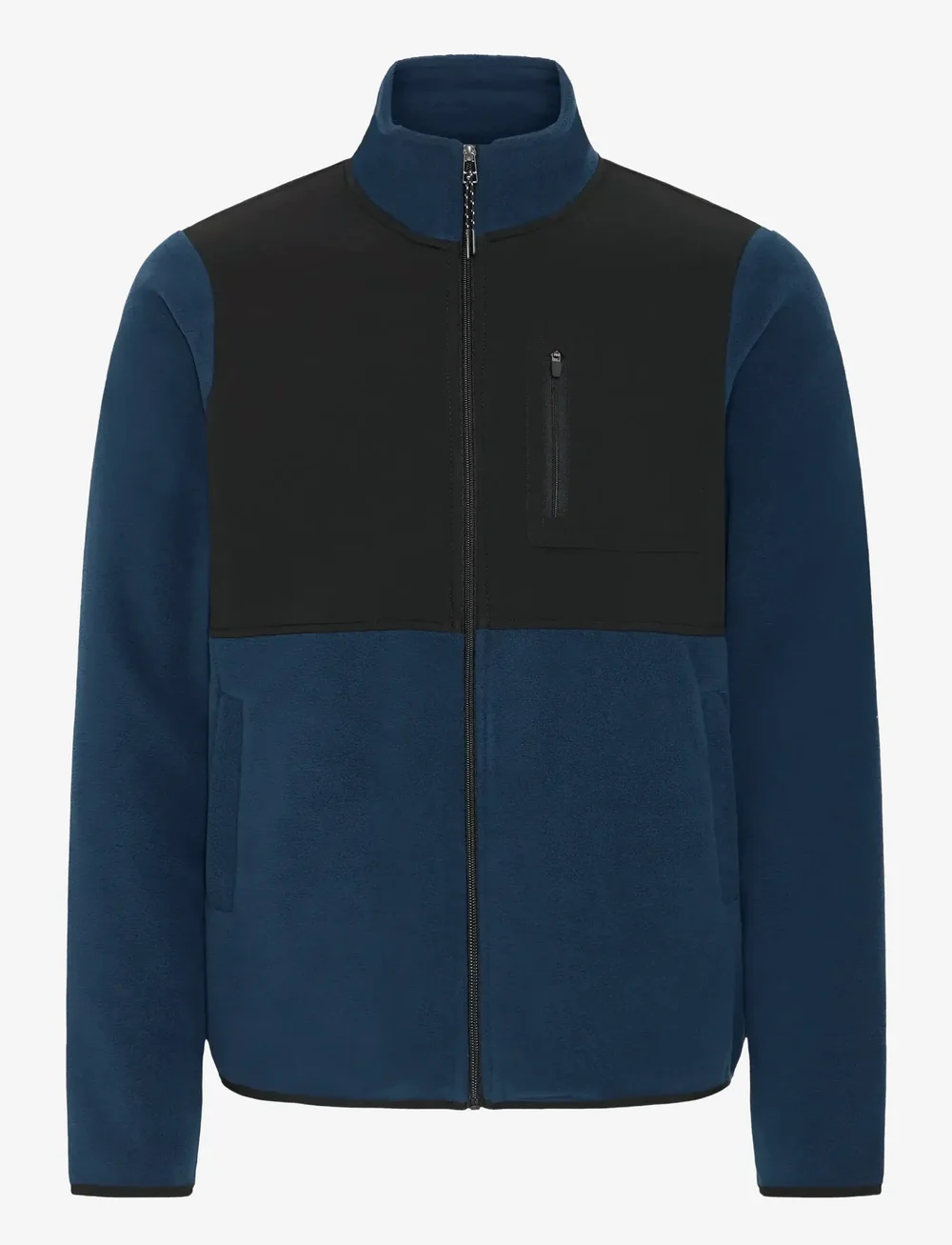 Blend - BHMARIO Sweatshirt zipp thru - collegepaidat - dress blues - 1