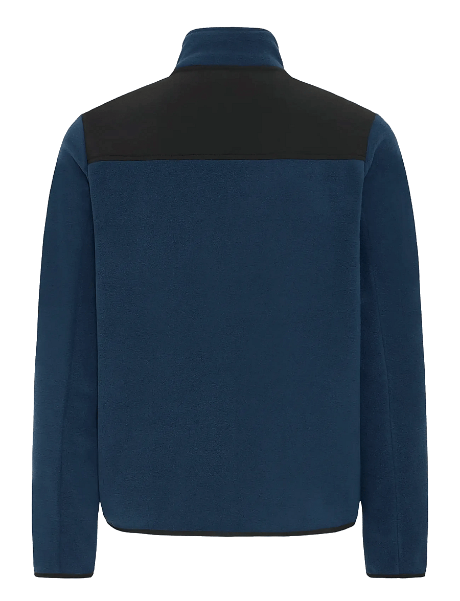 Blend - BHMARIO Sweatshirt zipp thru - kollektionen - dress blues - 2