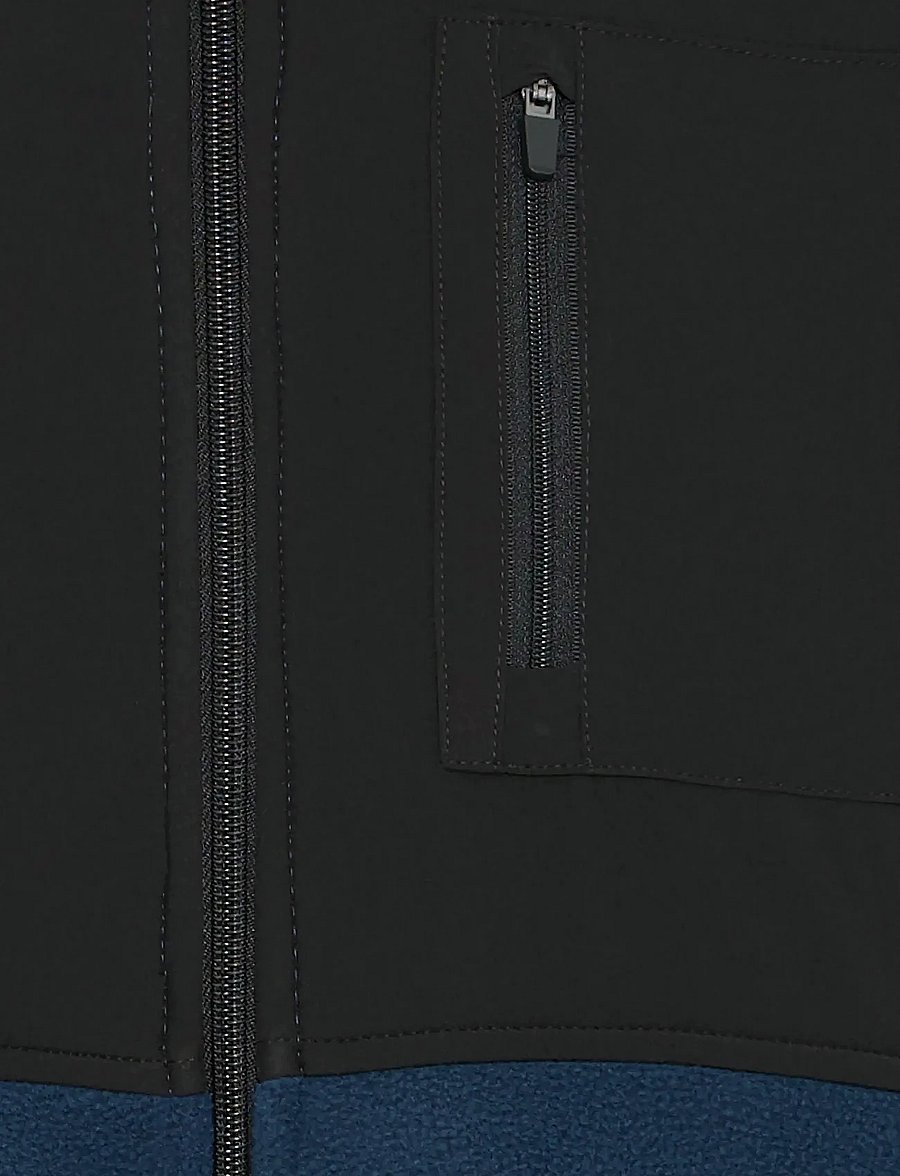 Blend - BHMARIO Sweatshirt zipp thru - sweatshirts - dress blues - 5
