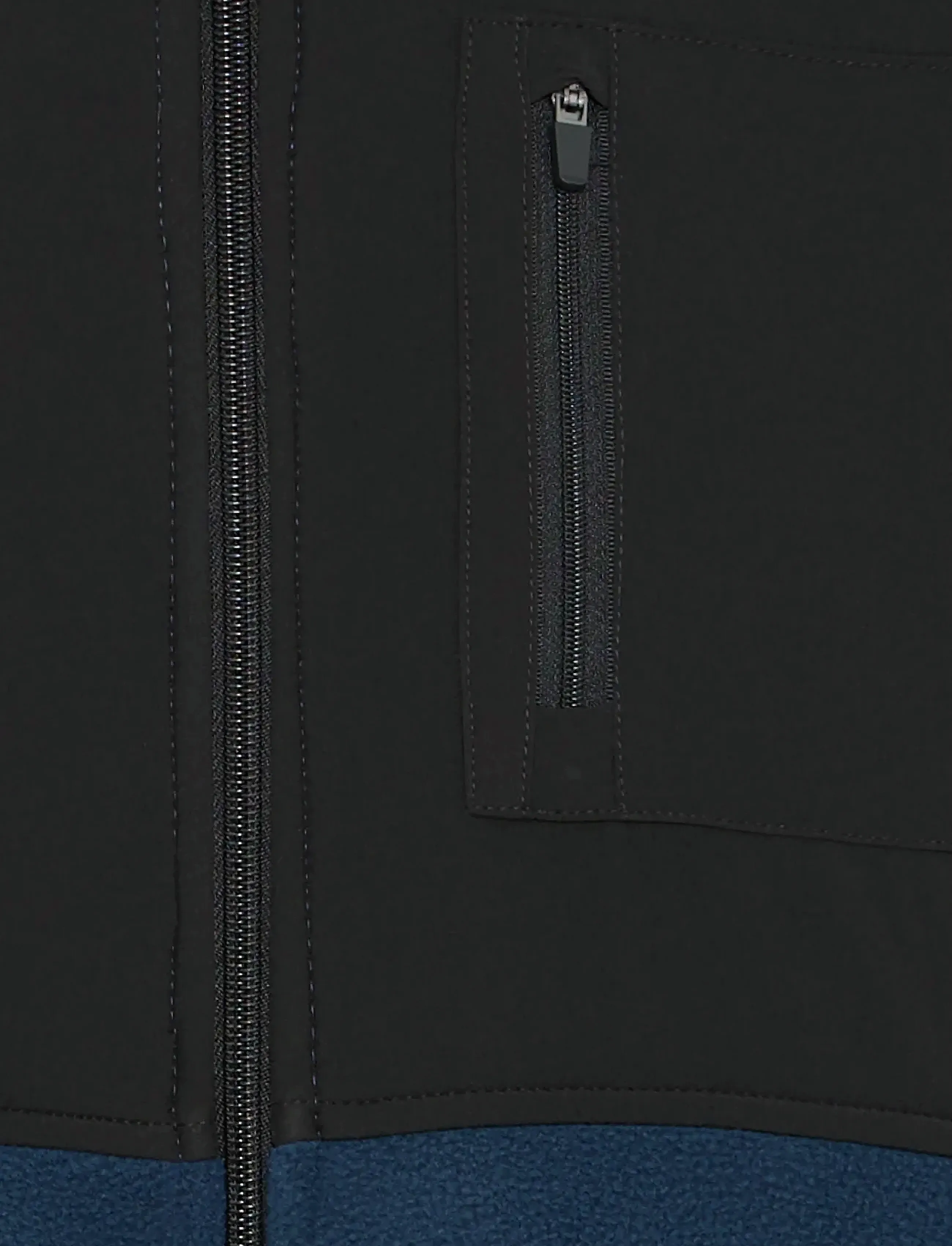 Blend - BHMARIO Sweatshirt zipp thru - kolleksjoner - dress blues - 5