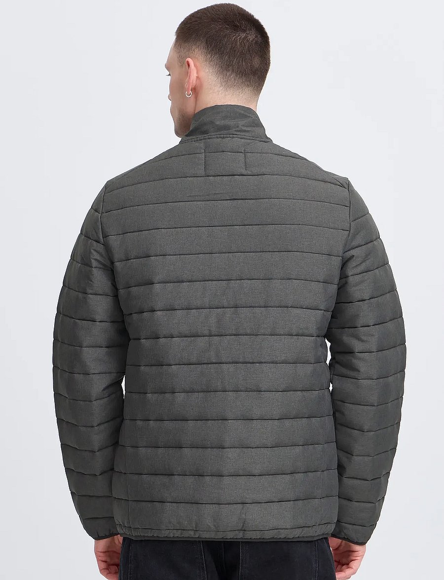 Blend - BHEDMAR puffer with stand collar - daunenjacken - black melange - 3