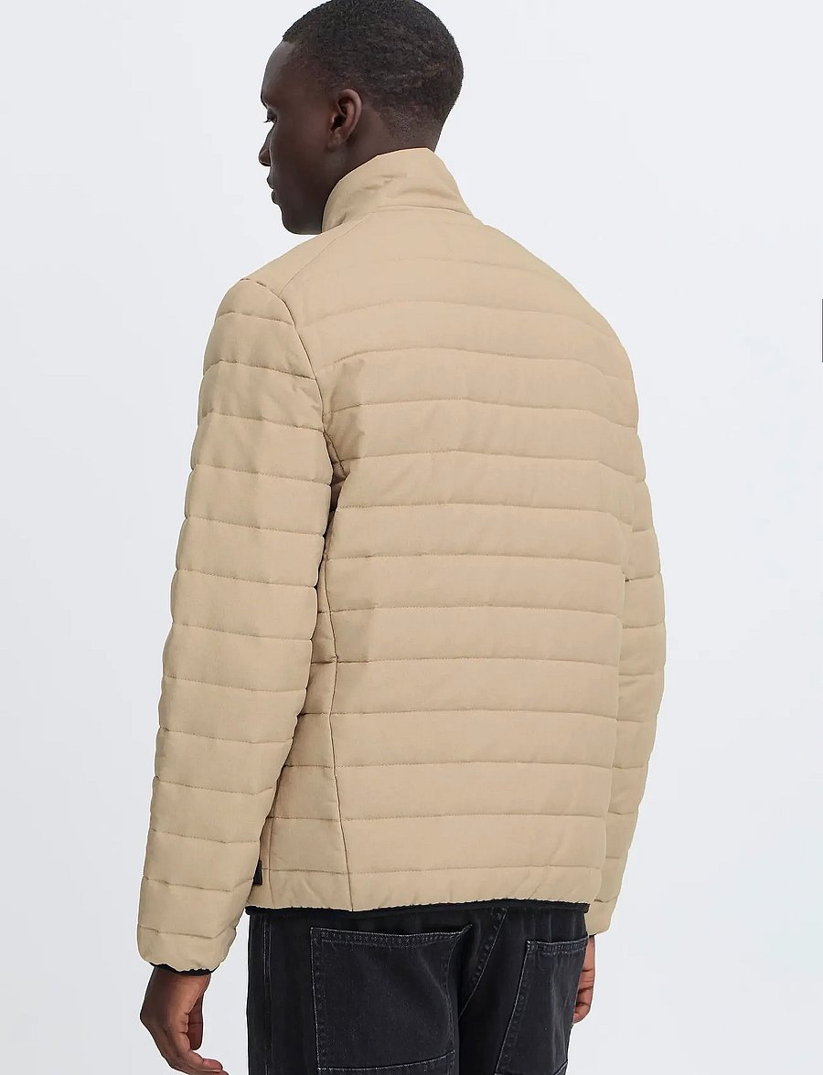 Blend - BHEDMAR puffer with stand collar - daunenjacken - cornstalk melange - 3