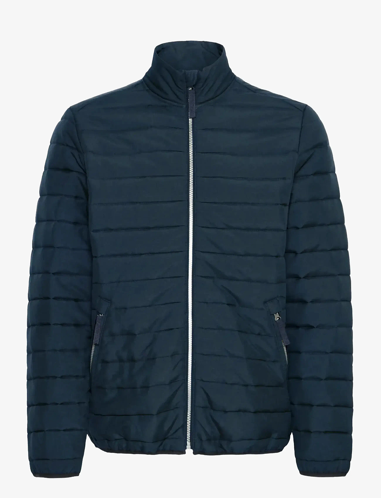 Blend - BHEDMAR puffer with stand collar - vinterjakker - dress blue melange - 1