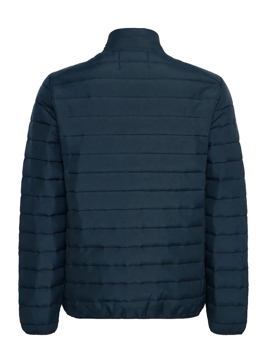 Blend - BHEDMAR puffer with stand collar - fôrede jakker - dress blue melange - 2