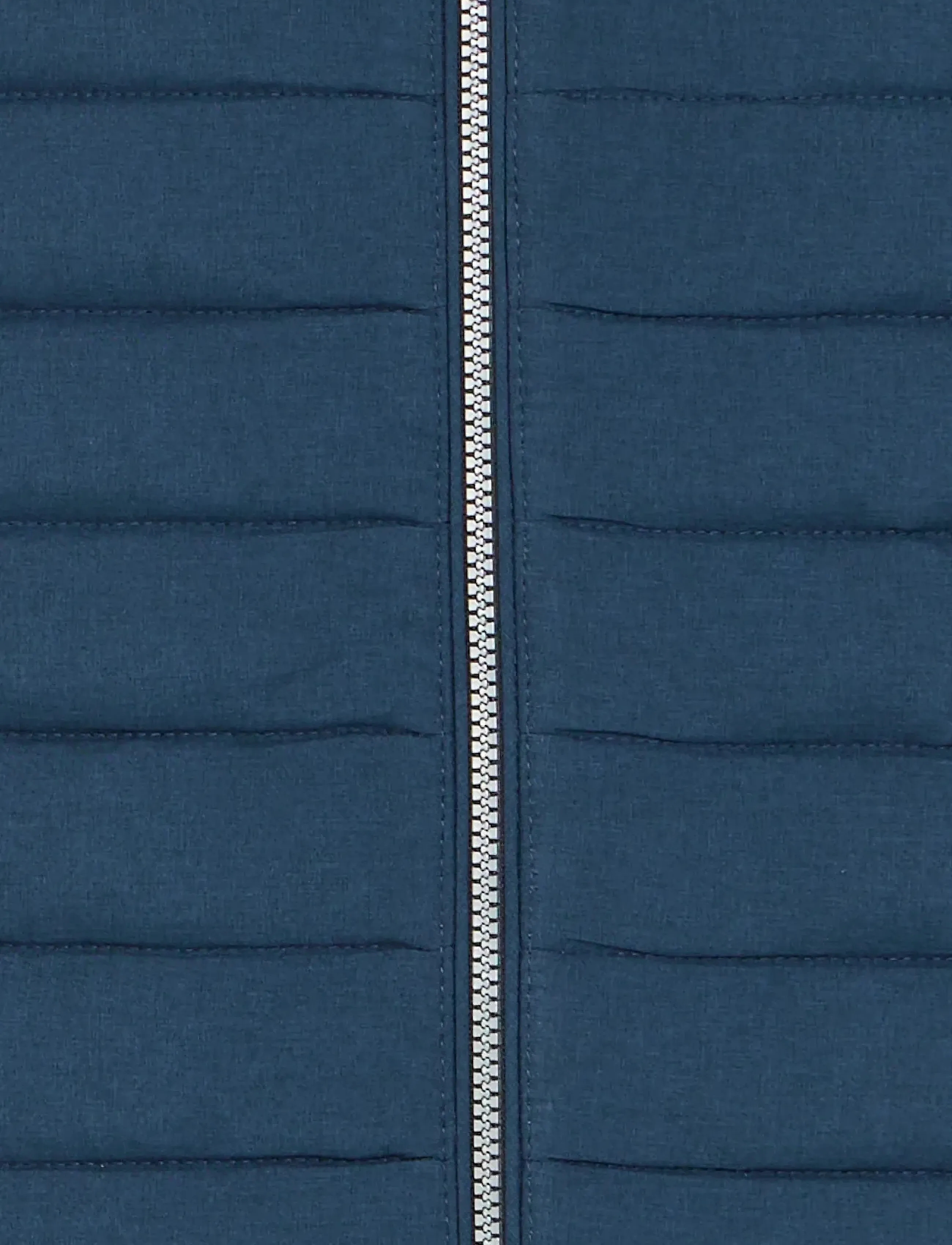 Blend - BHEDMAR vest with hood - laveste priser - dress blue melange - 5