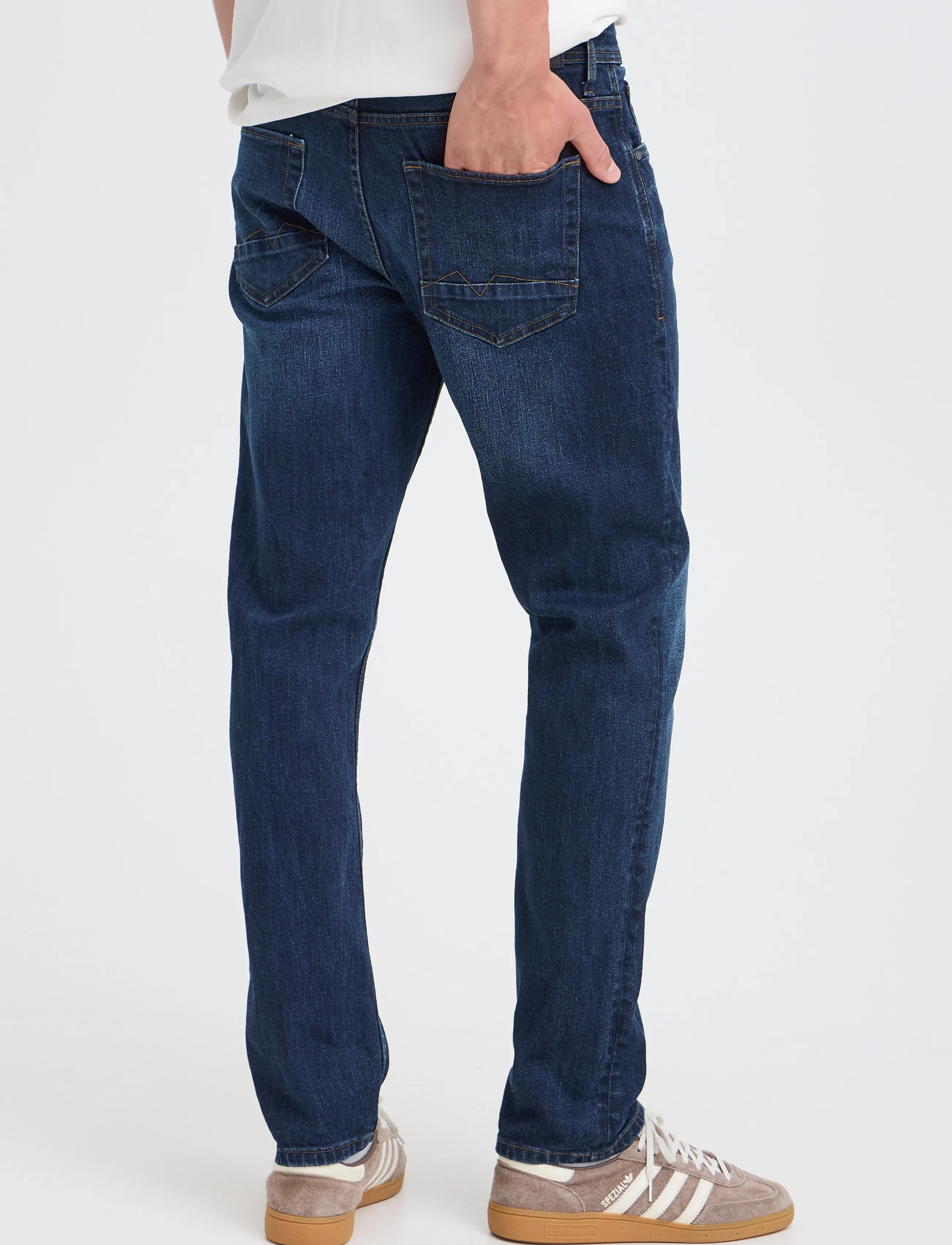 Blend - BHTWISTER SLM/REG 8500 NOOS - tavalised teksad - denim dark blue - 3