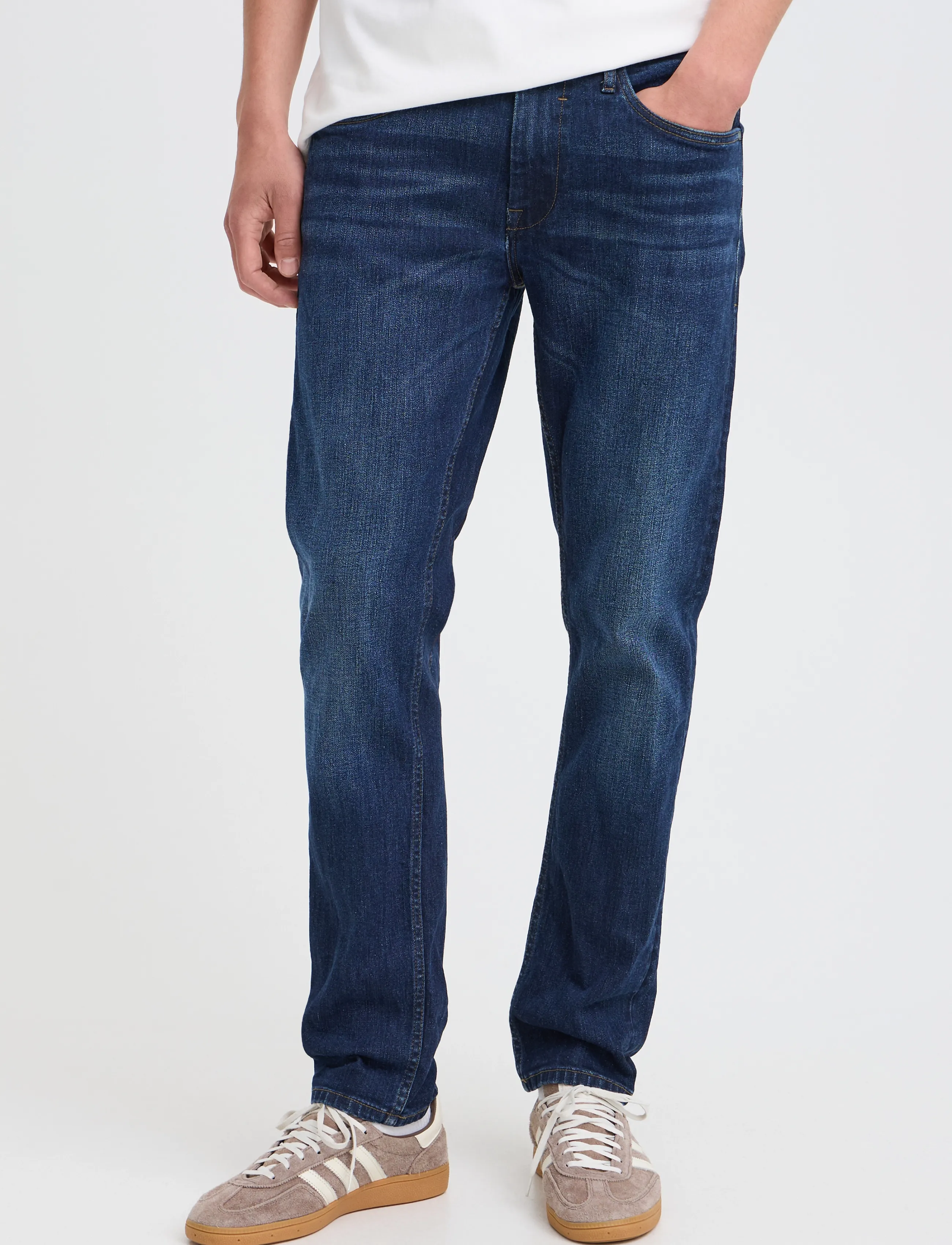 Blend - BHTWISTER SLM/REG 8500 NOOS - tavalised teksad - denim dark blue - 5