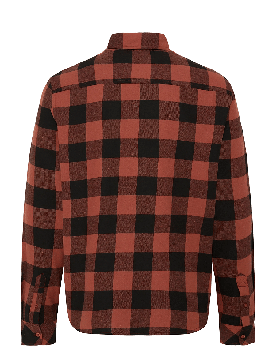 Blend - BHBUSTER SHIRT NOOS - rutiga skjortor - cinnabar - 2