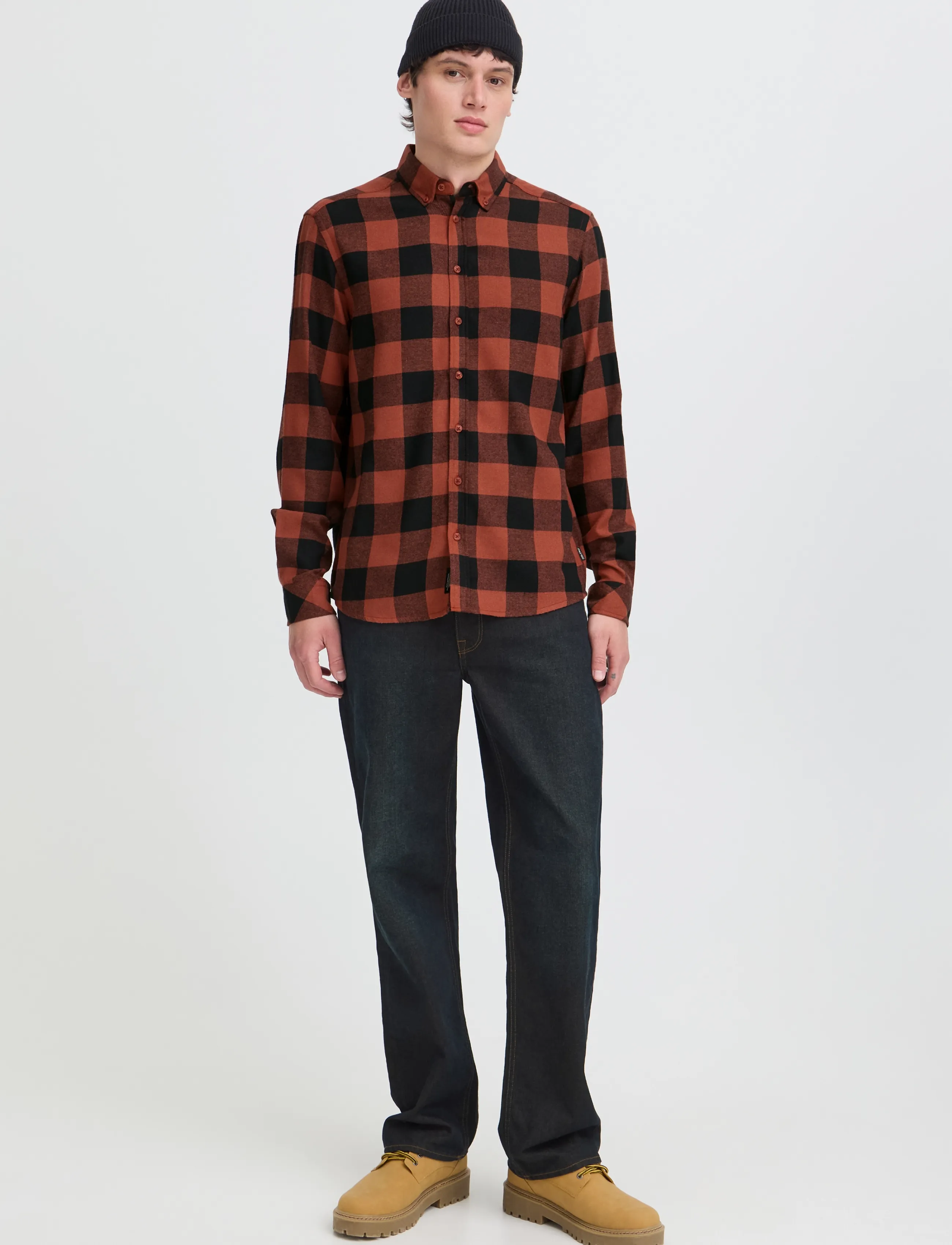 Blend BHBUSTER SHIRT NOOS - Kleidung - CINNABAR / orange