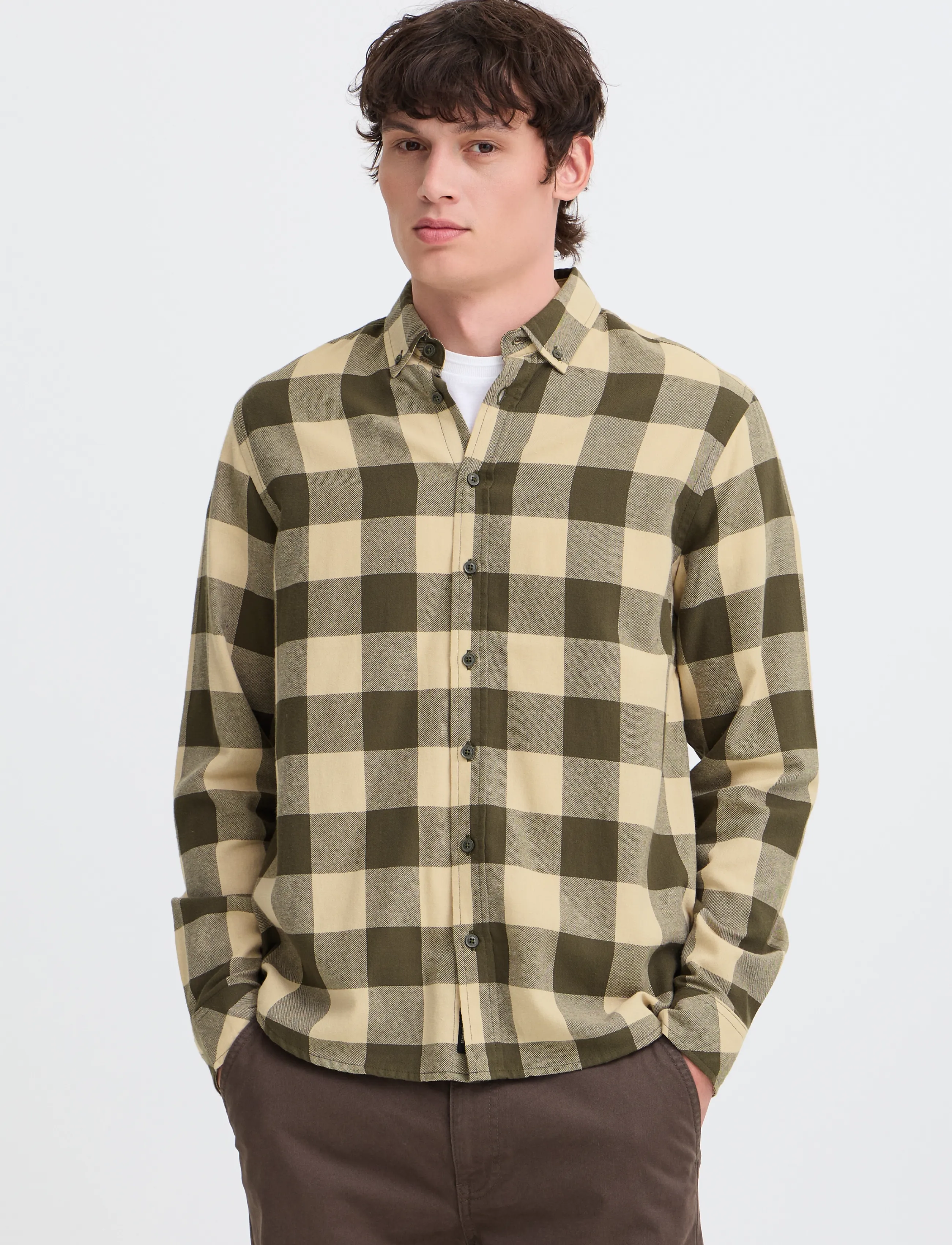 Blend - BHBUSTER SHIRT NOOS - checkered shirts - forest night - 5