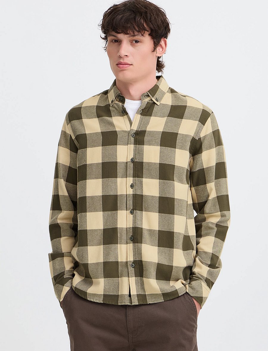 Blend - BHBUSTER SHIRT NOOS - karierte hemden - forest night - 5