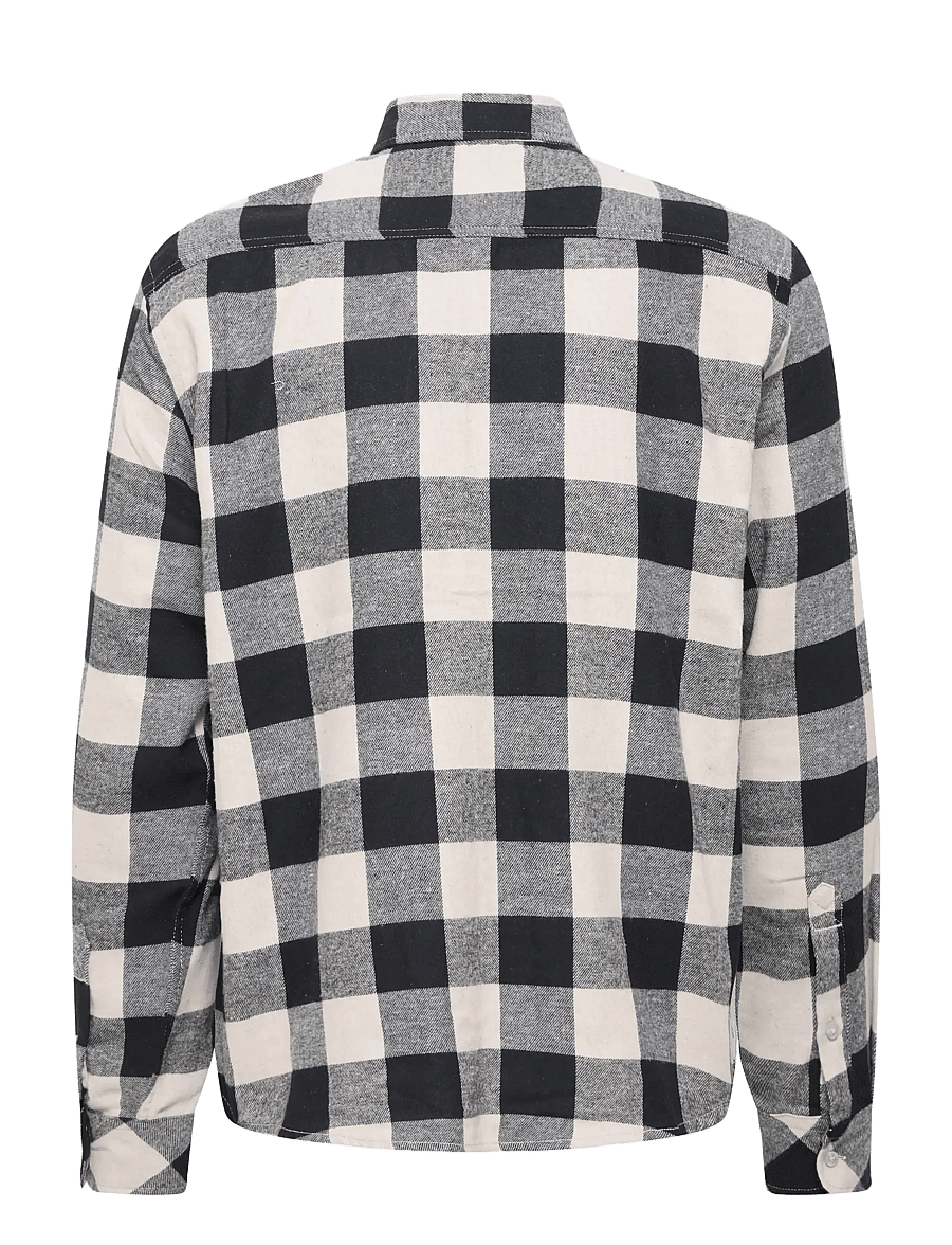 Blend - BHBUSTER SHIRT NOOS - rutiga skjortor - oyster grey - 2
