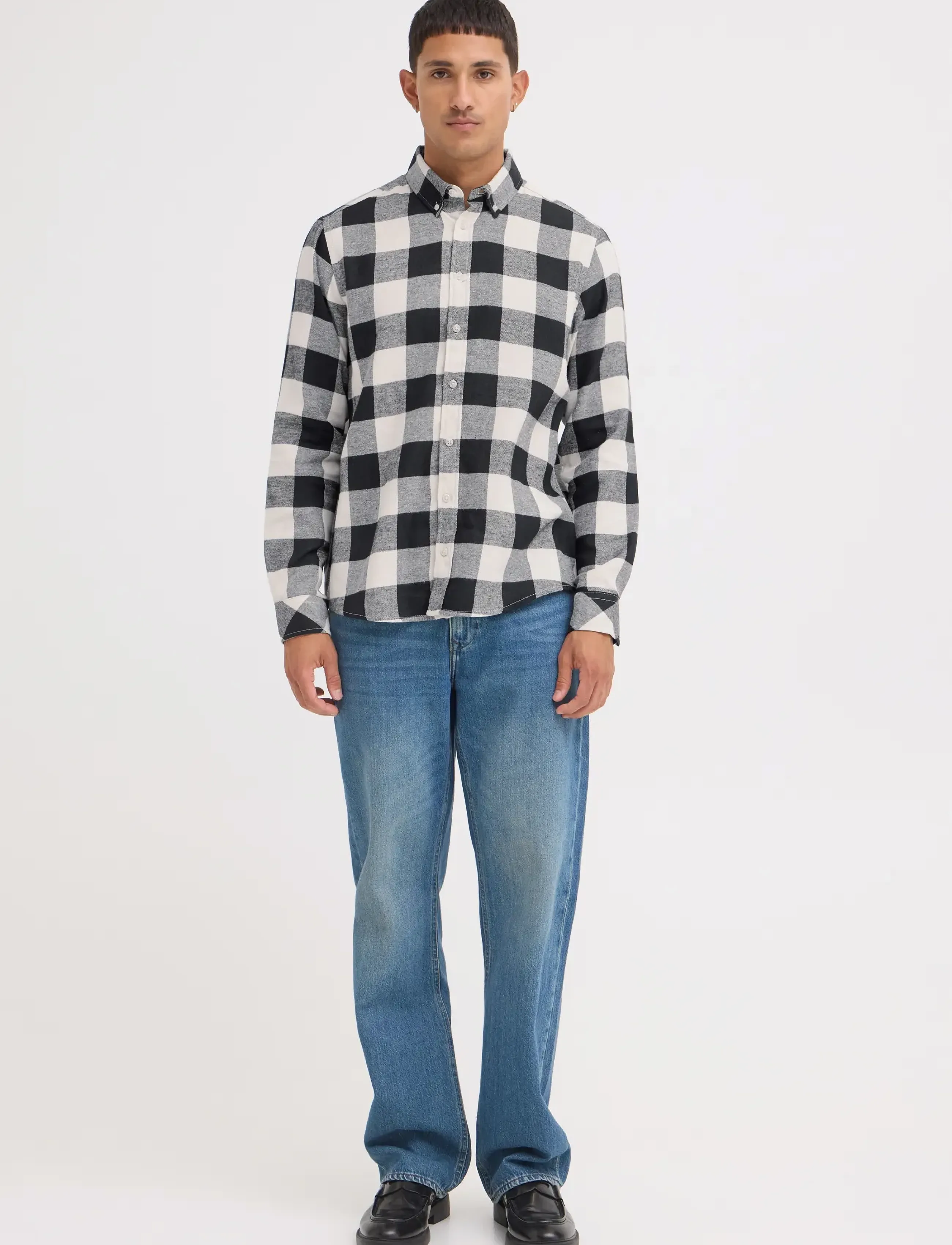 Blend BHBUSTER SHIRT NOOS - Hemden - OYSTER GREY / grey