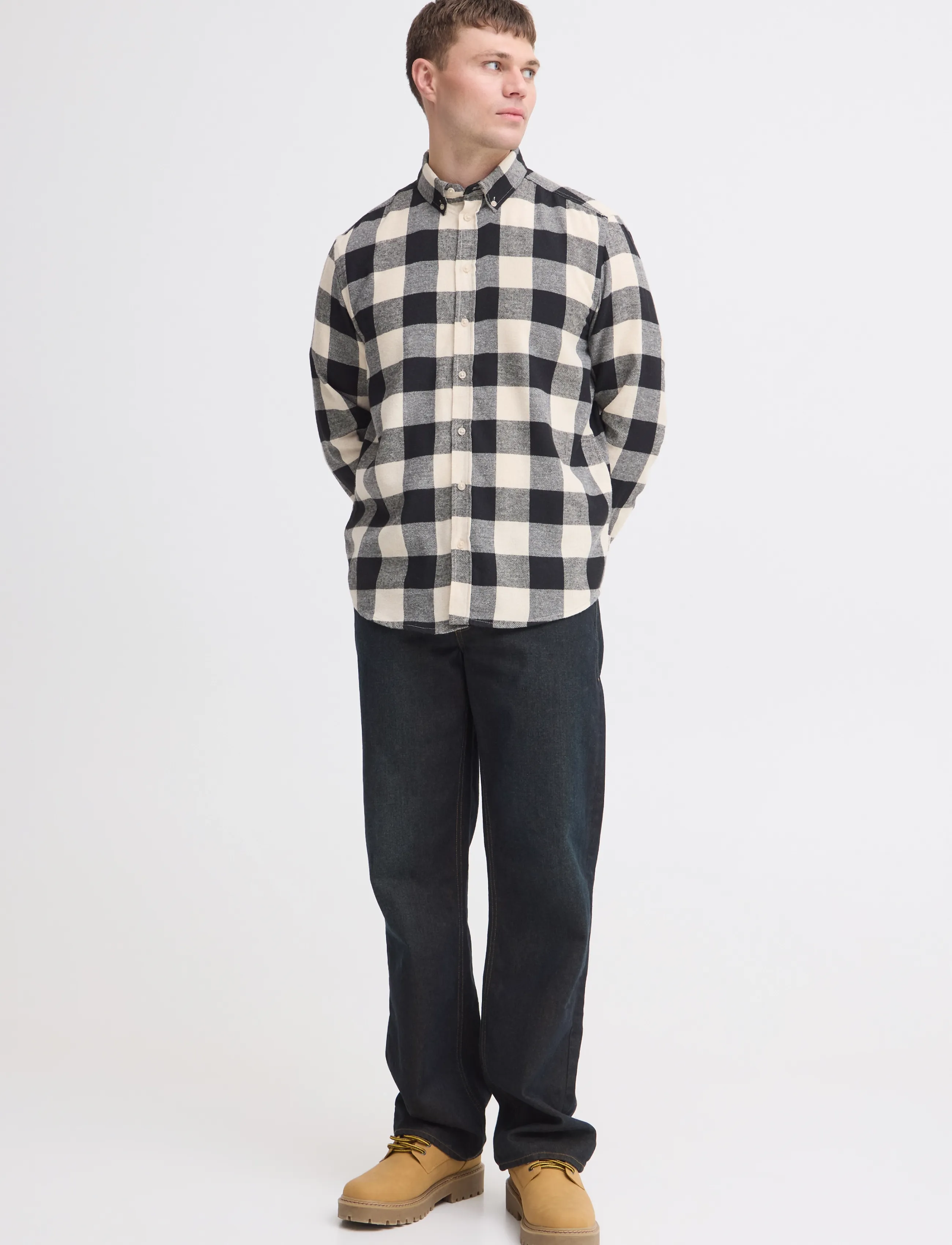 Blend BHBUSTER SHIRT NOOS - Kleidung - OYSTER GREY / grey