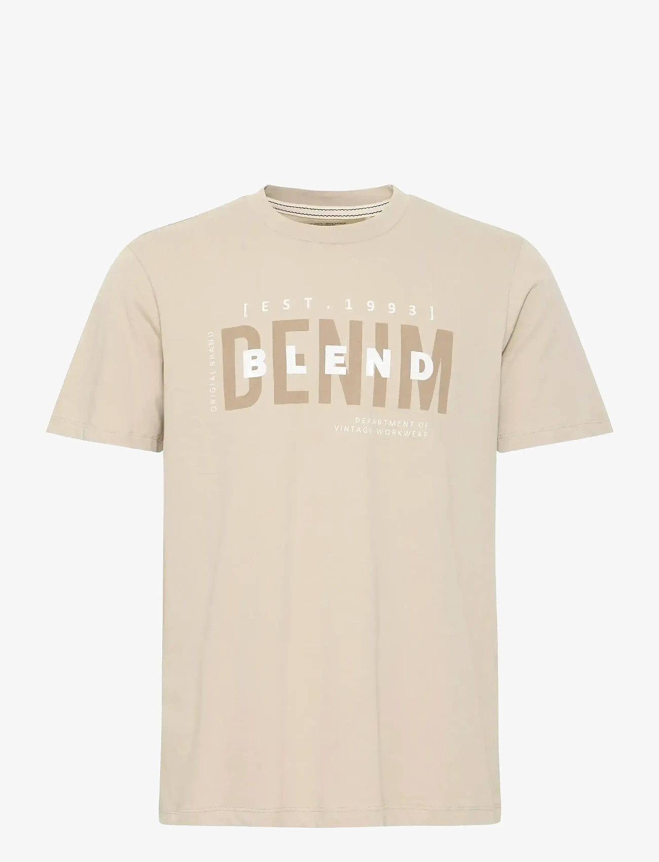 Blend - BHKIMAN tee - herbstliche kleidung - plaza taupe - 0