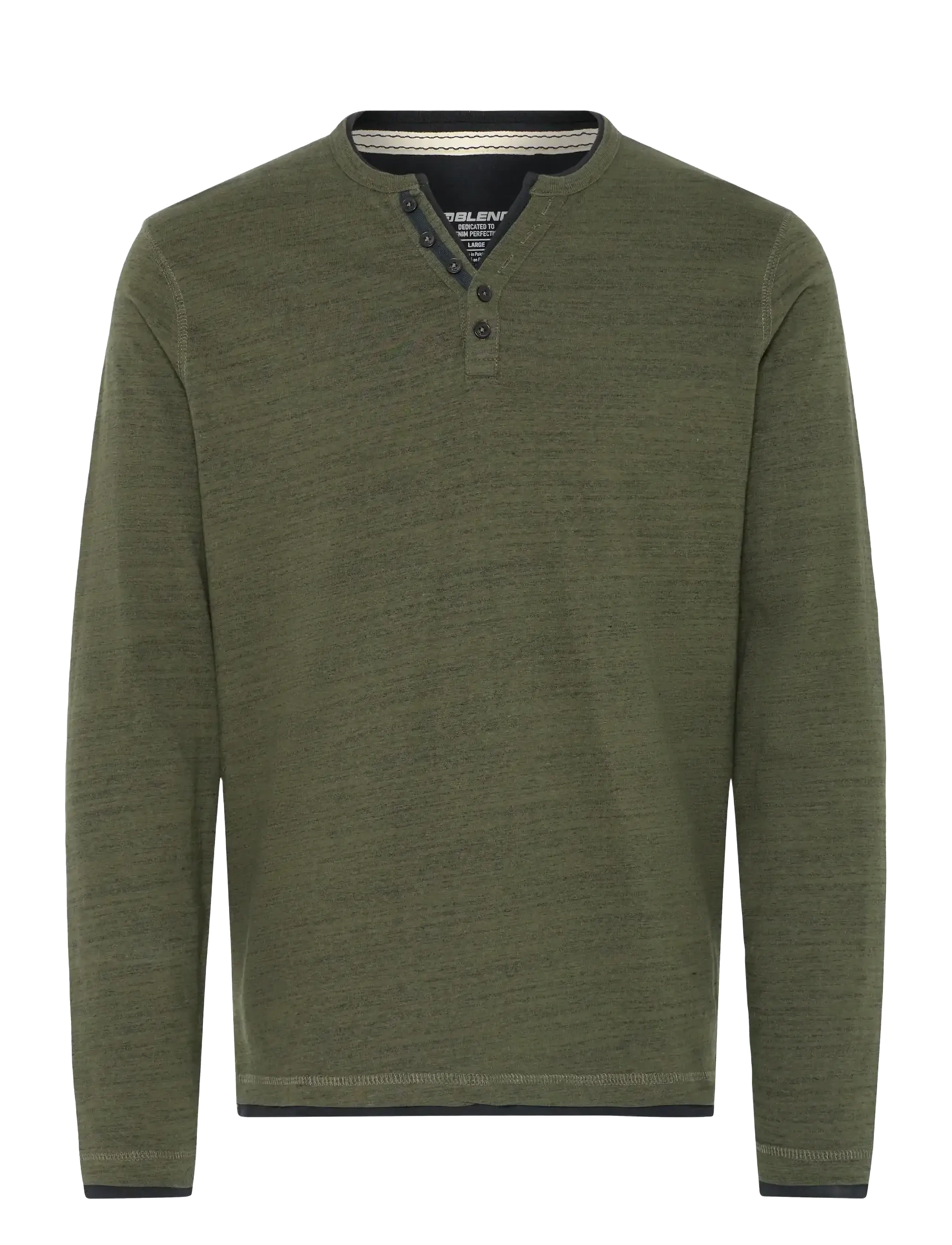 Blend BHKEVO tee - Kleidung - FOREST NIGHT / khaki/green