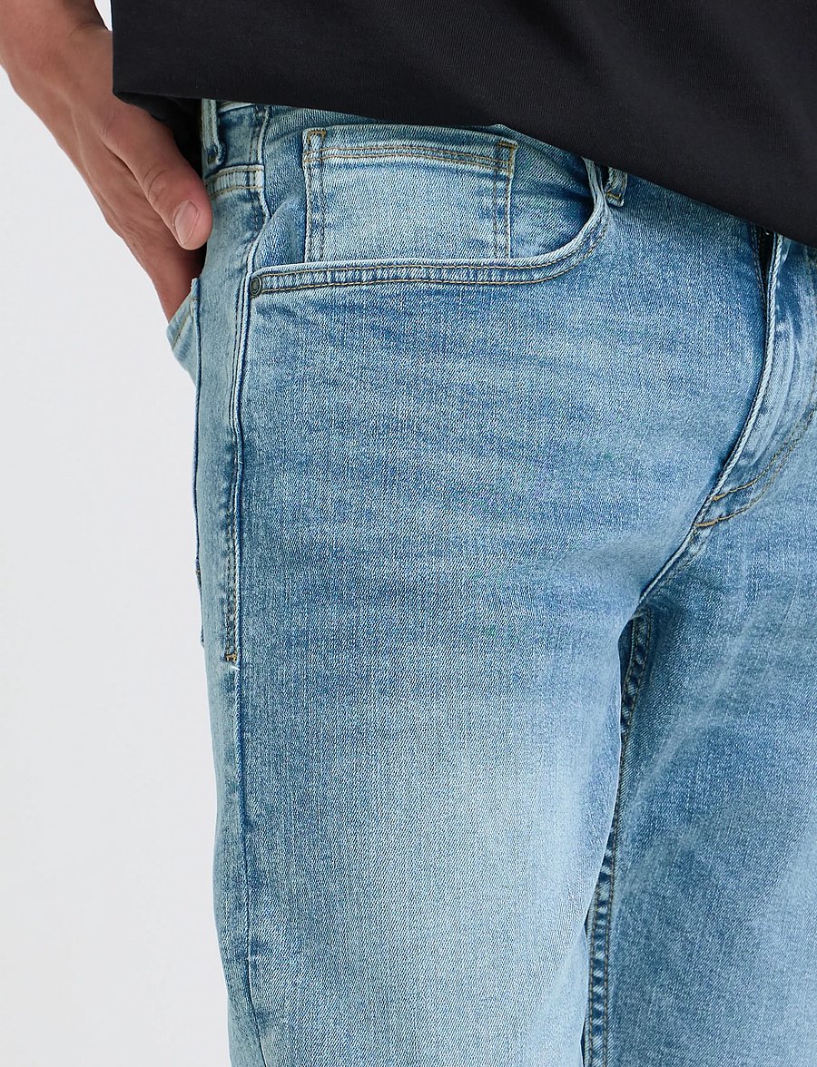 Blend - BHTWISTER SLM/REG 8690 NOOS - normale jeans - denim light blue - 4