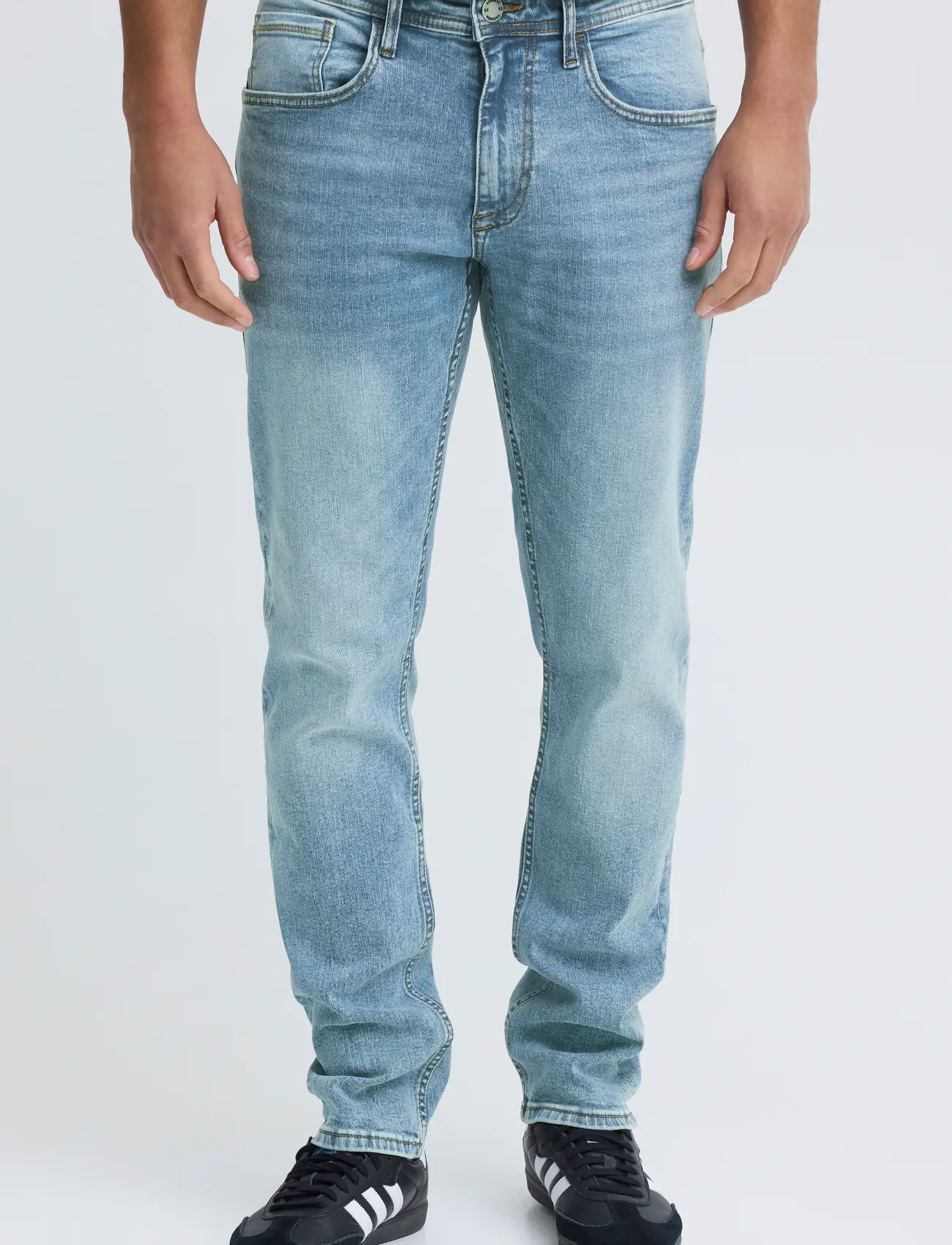 Blend - BHTWISTER SLM/REG 8690 NOOS - Įprasto kirpimo džinsai - denim light blue - 4