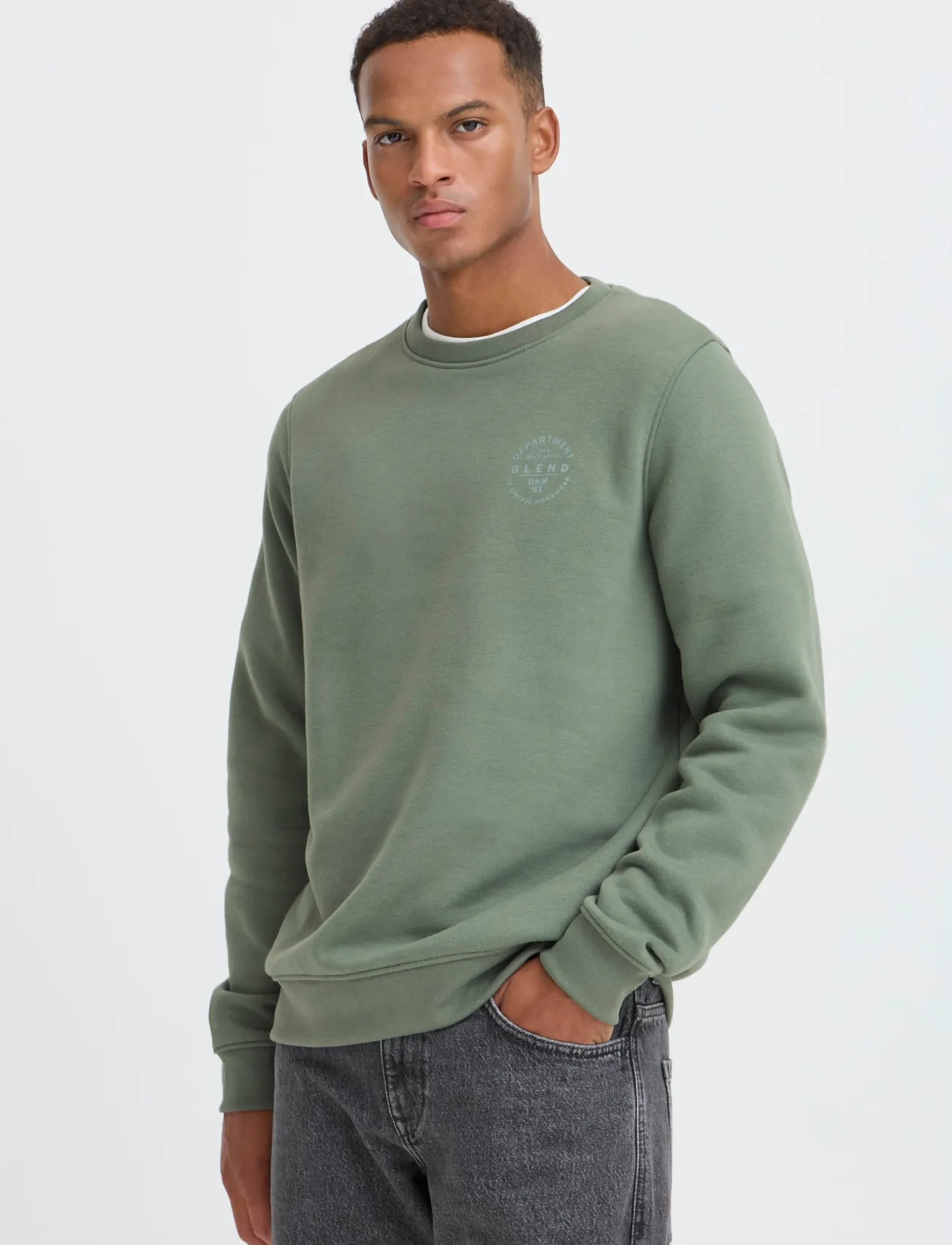 Blend - BHIBAI sweatshirt - lägsta priserna - laurel wreath - 4