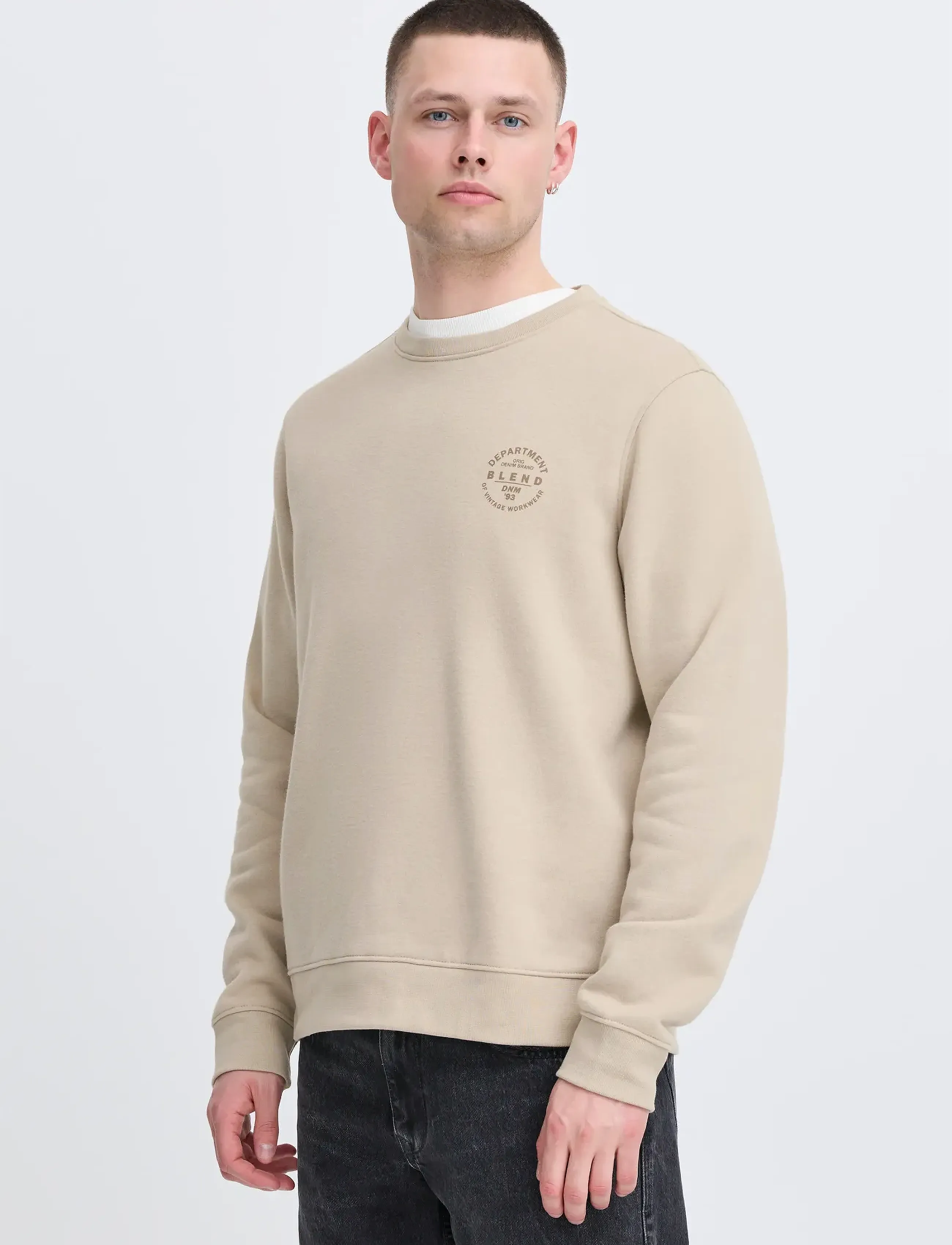 Blend - BHIBAI sweatshirt - sweatshirts - plaza taupe - 4