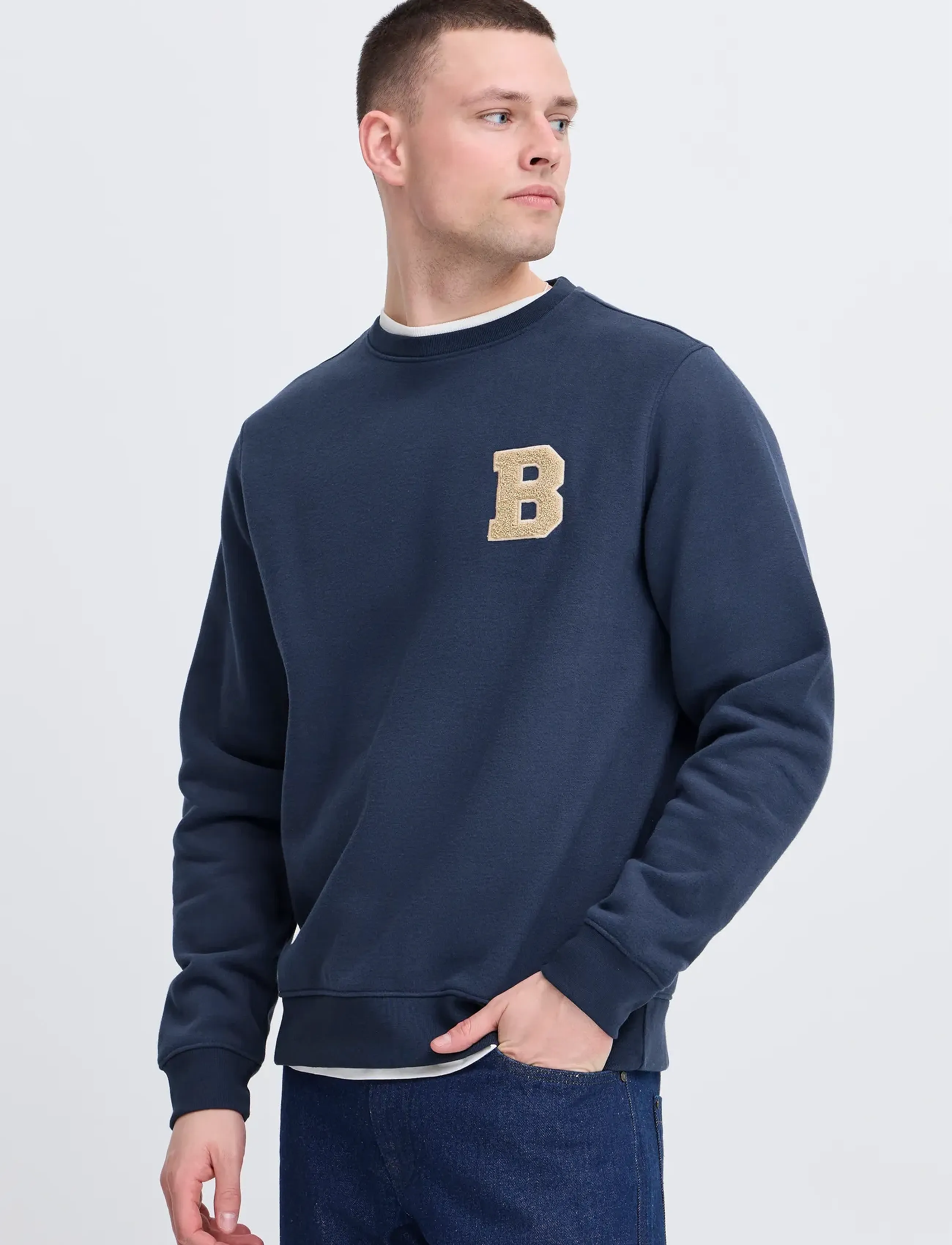 Blend - BHIDO sweatshirt - dress blues - 4