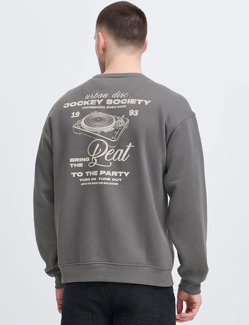 Blend - BHISMO sweatshirt - kollektionen - iron gate - 0