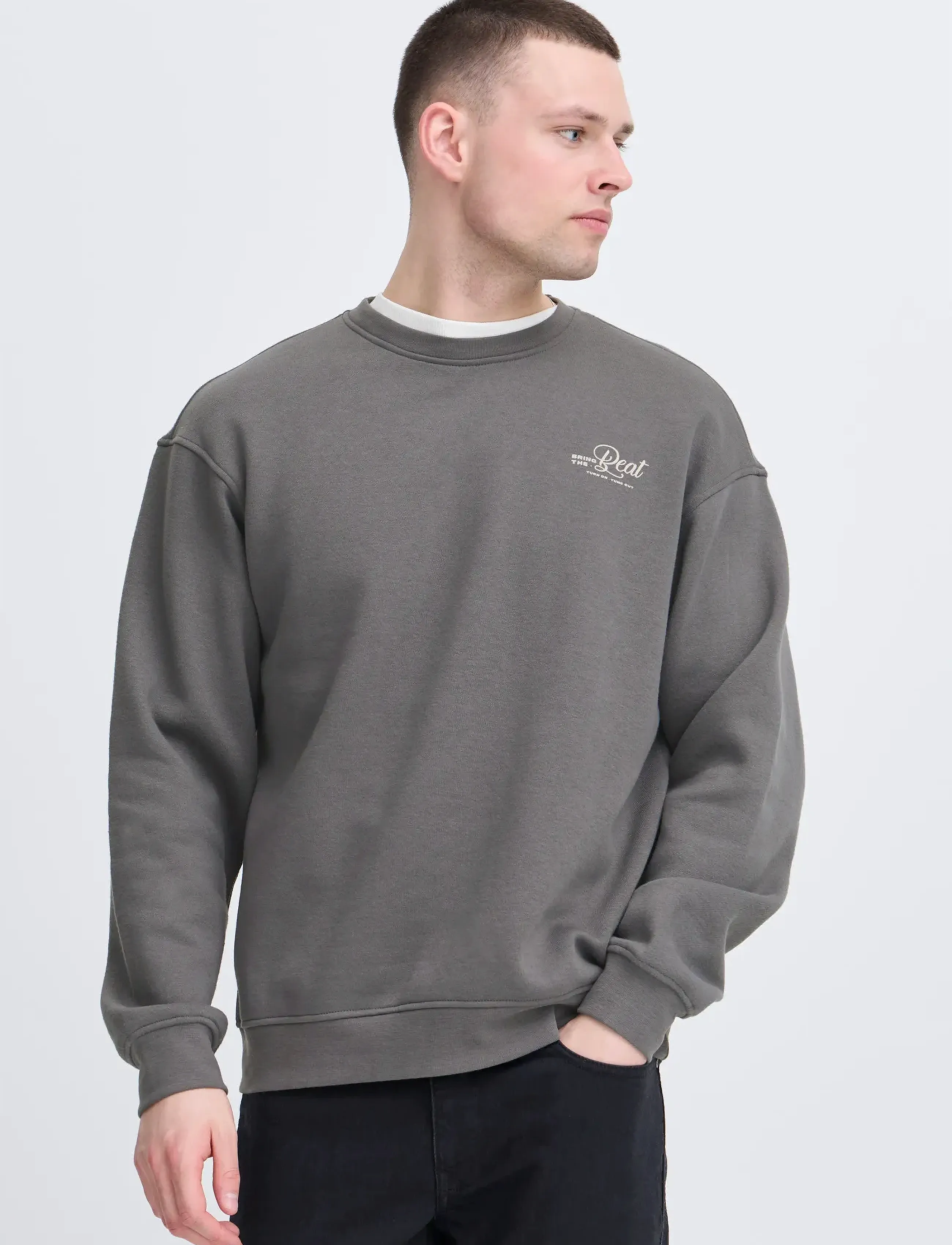 Blend - BHISMO sweatshirt - sweatshirts - iron gate - 4
