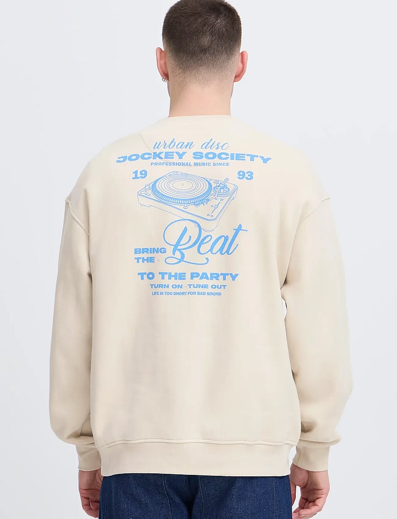 Blend - BHISMO sweatshirt - kollektionen - oyster gray - 0