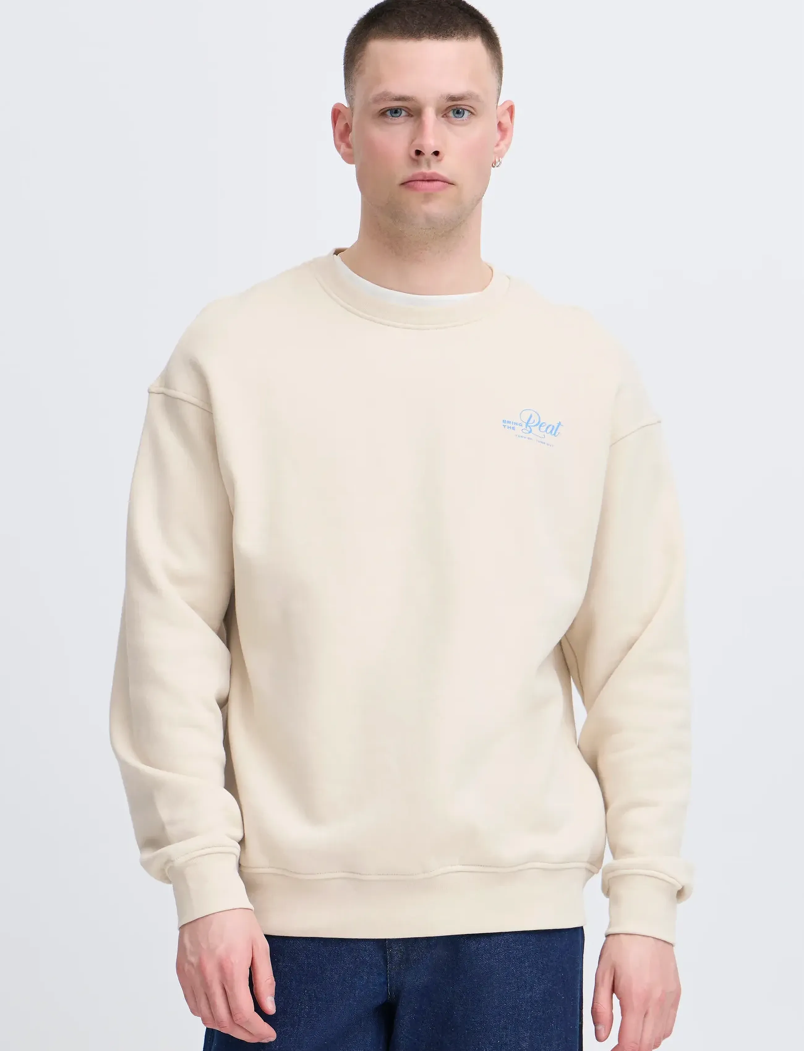 Blend - BHISMO sweatshirt - laveste priser - oyster gray - 4