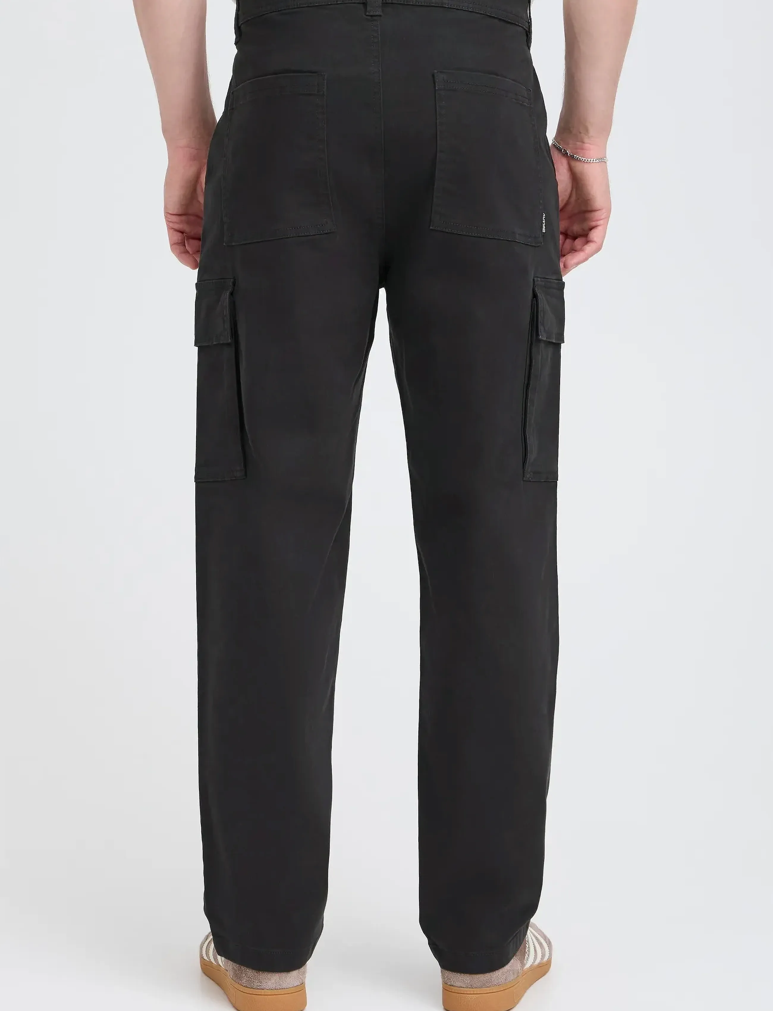 Blend - BHNATAN CARGO NOOS - cargo pants - black - 4