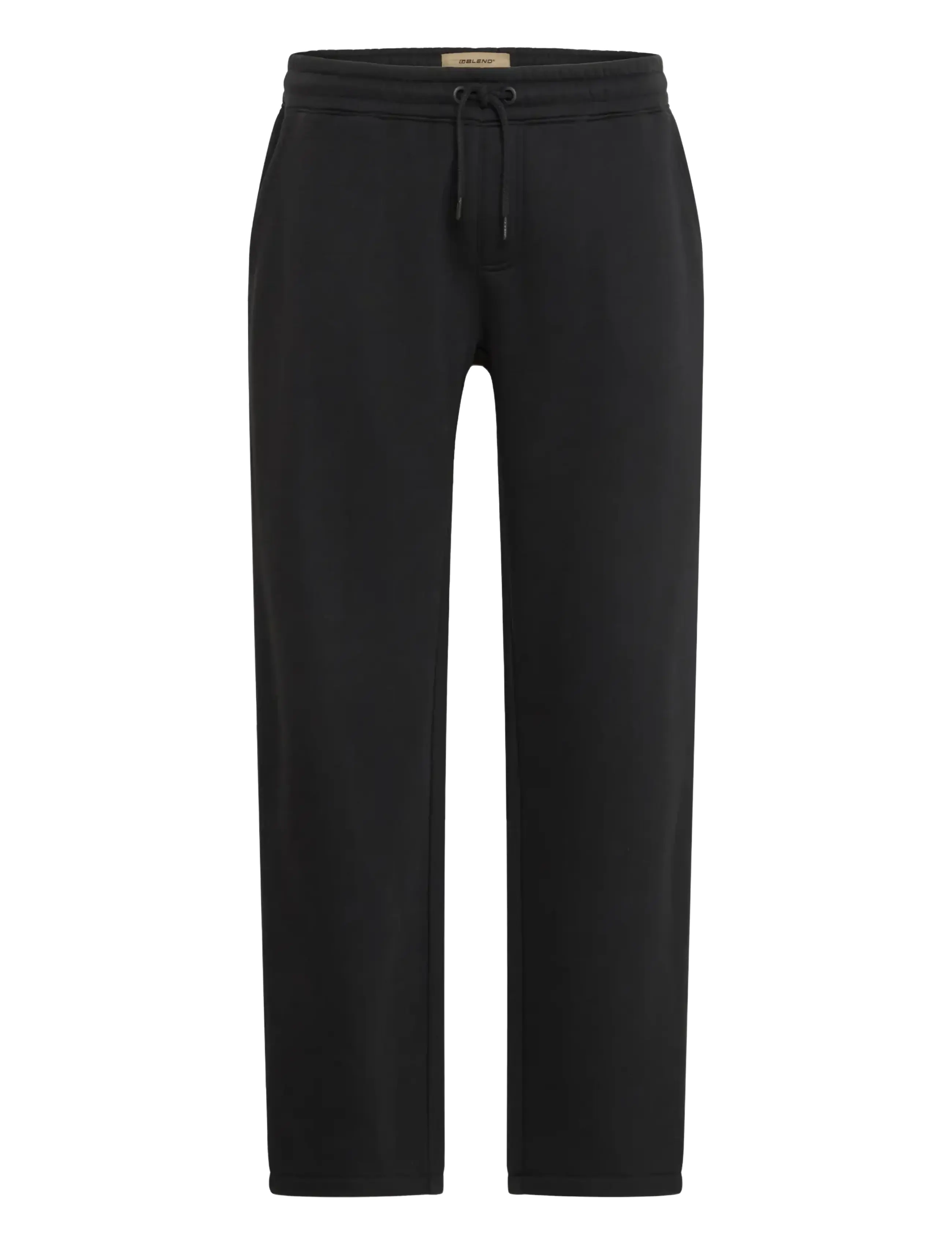 Blend BHDOWNTON STRAIGHT LEG PANTS - Collegehousut - BLACK / black