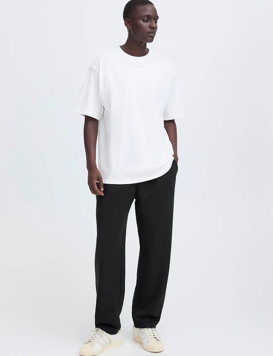 Blend - BHDOWNTON STRAIGHT LEG PANTS - kollektioner - black - 0