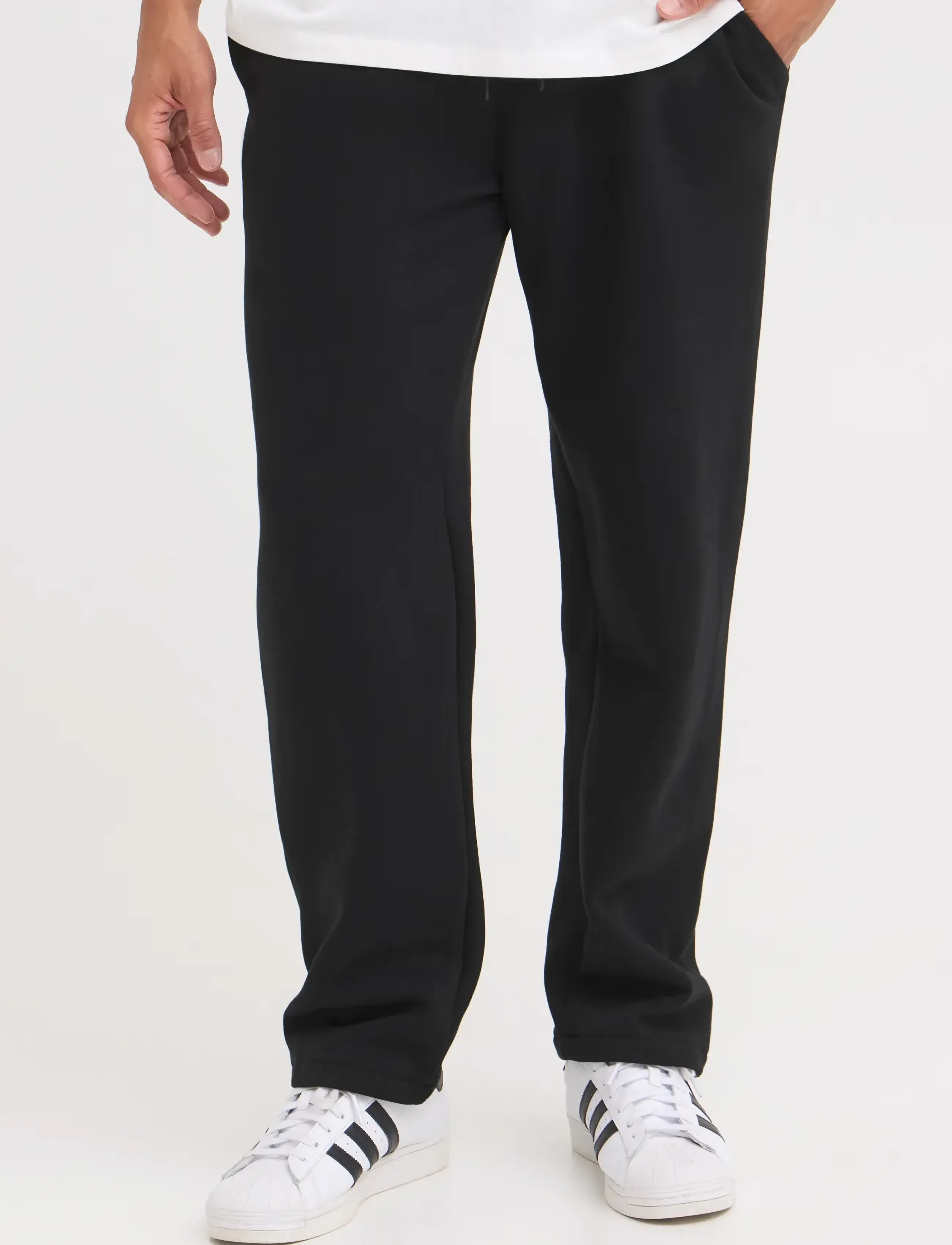 Blend - BHDOWNTON STRAIGHT LEG PANTS - kollektsioonid - black - 5