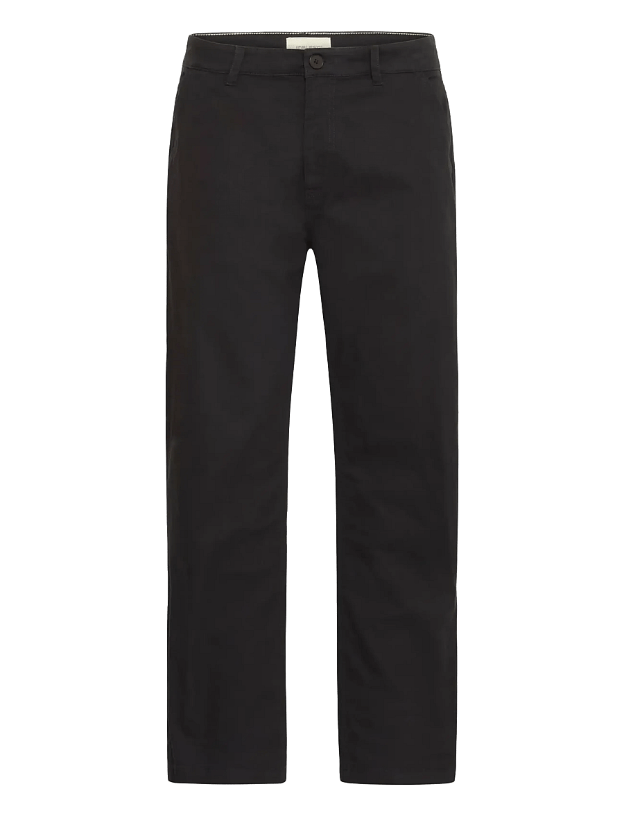 Blend - BHNATAN WIDE LEG CHINO NOOS - chinos - black - 1