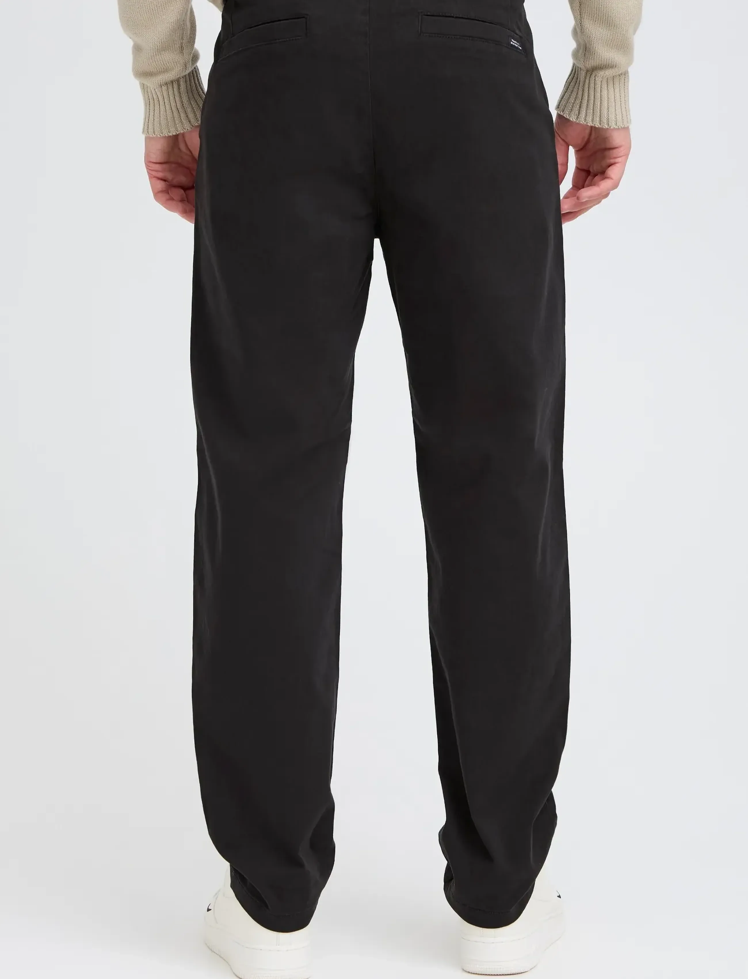 Blend - BHNATAN WIDE LEG CHINO NOOS - laveste priser - black - 3