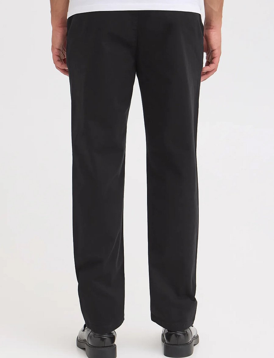 Blend - BHNATAN WIDE LEG CHINO NOOS - chino-püksid - black - 3