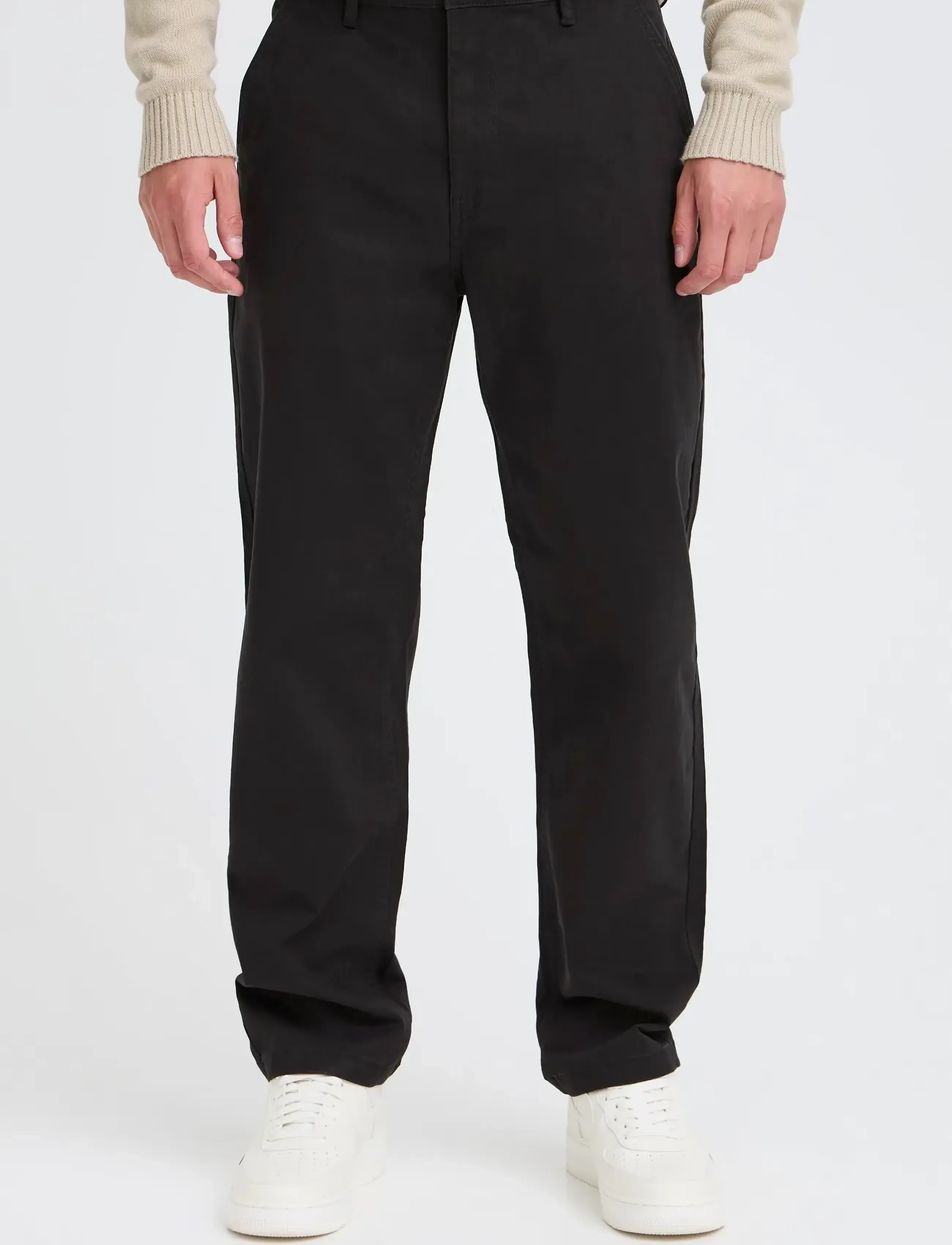 Blend - BHNATAN WIDE LEG CHINO NOOS - laveste priser - black - 5