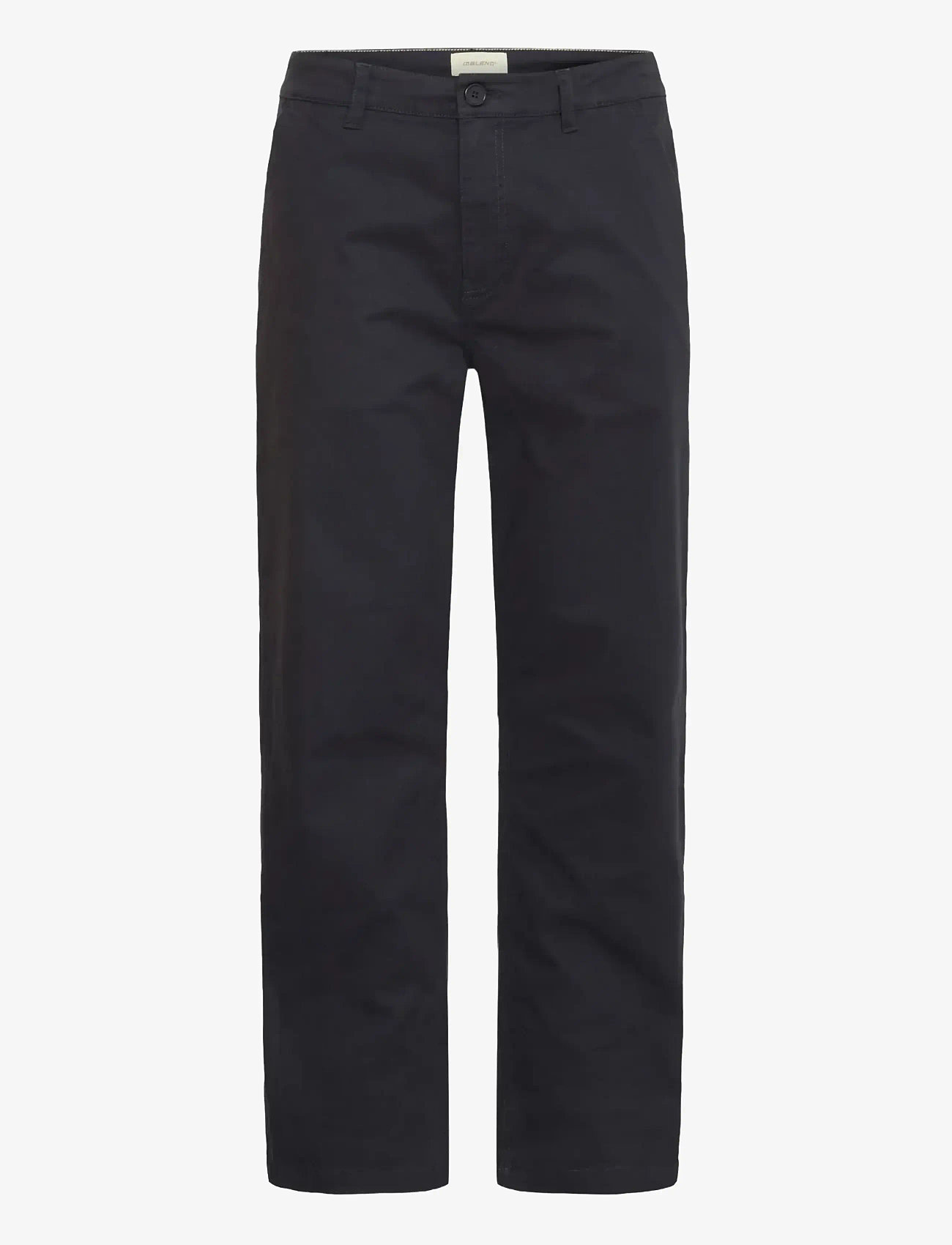 Blend - BHNATAN WIDE LEG CHINO NOOS - chinos - dark navy blue - 1