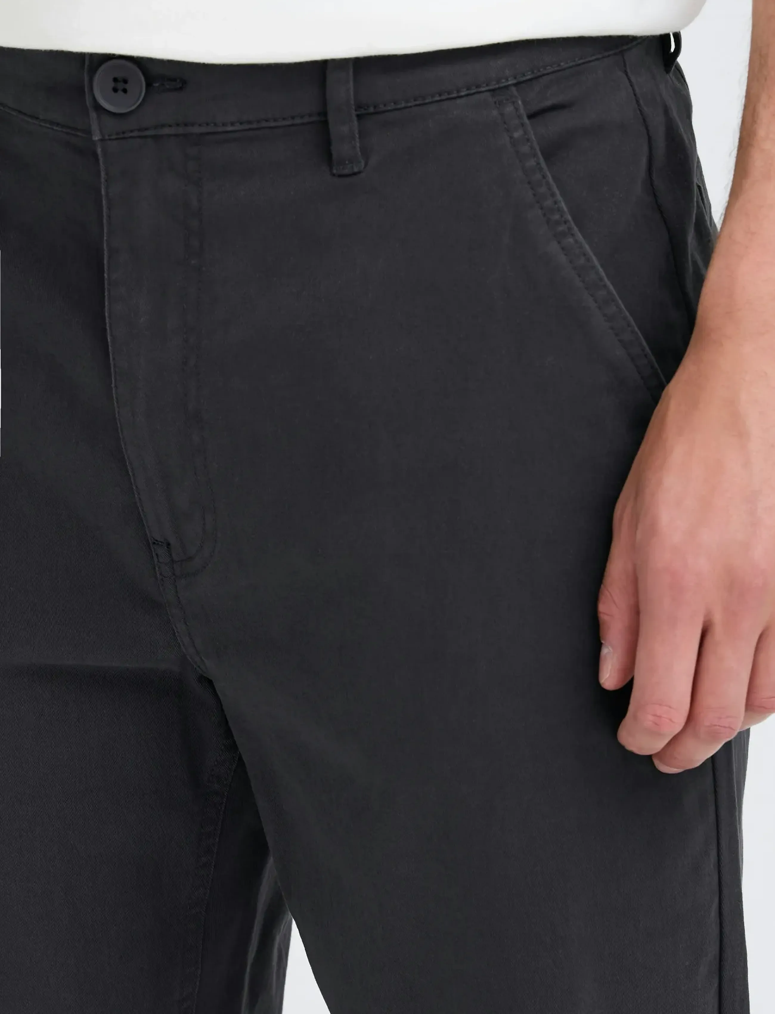 Blend - BHNATAN WIDE LEG CHINO NOOS - chino püksid - dark navy blue - 4