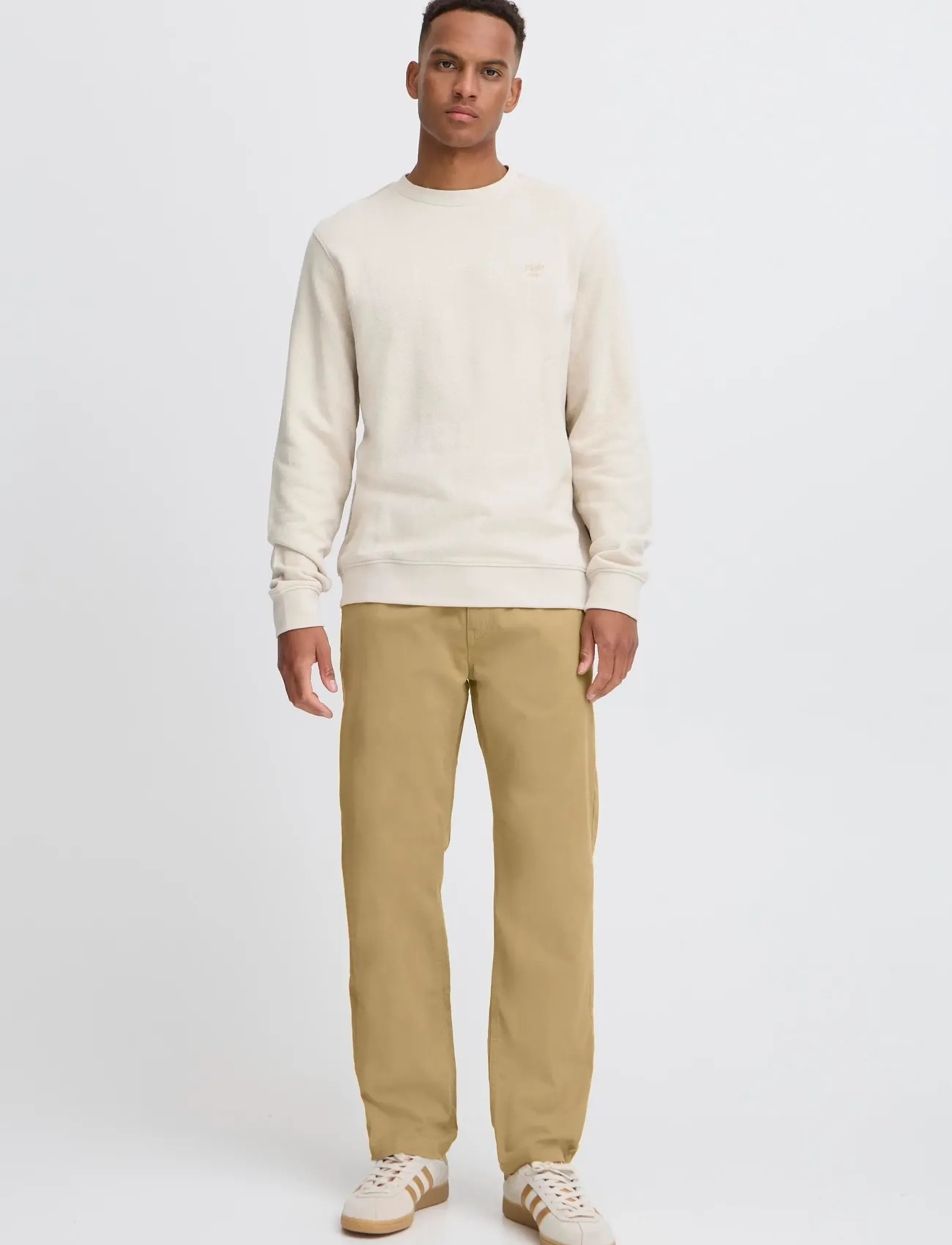Blend BHNATAN WIDE LEG CHINO NOOS - Chinot - SAND BROWN / brown