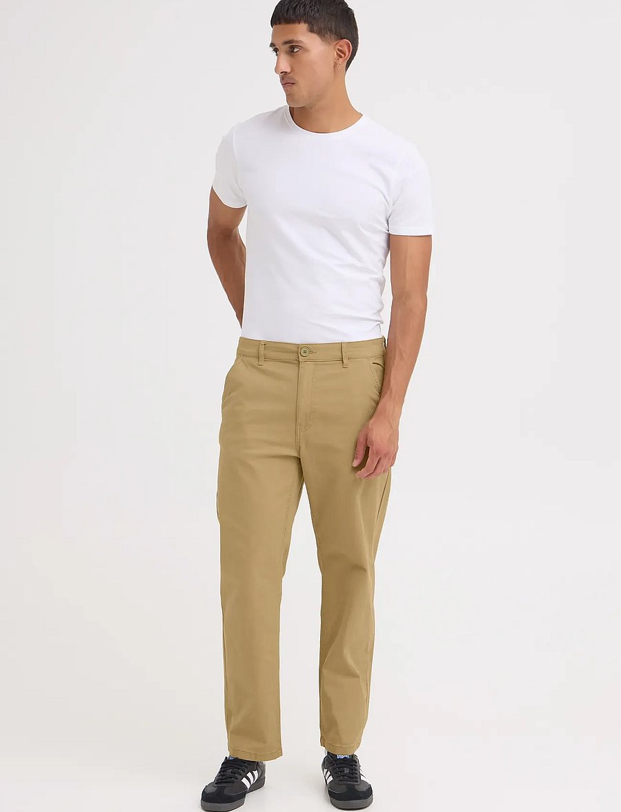 Blend - BHNATAN WIDE LEG CHINO NOOS - chinos - sand brown - 0