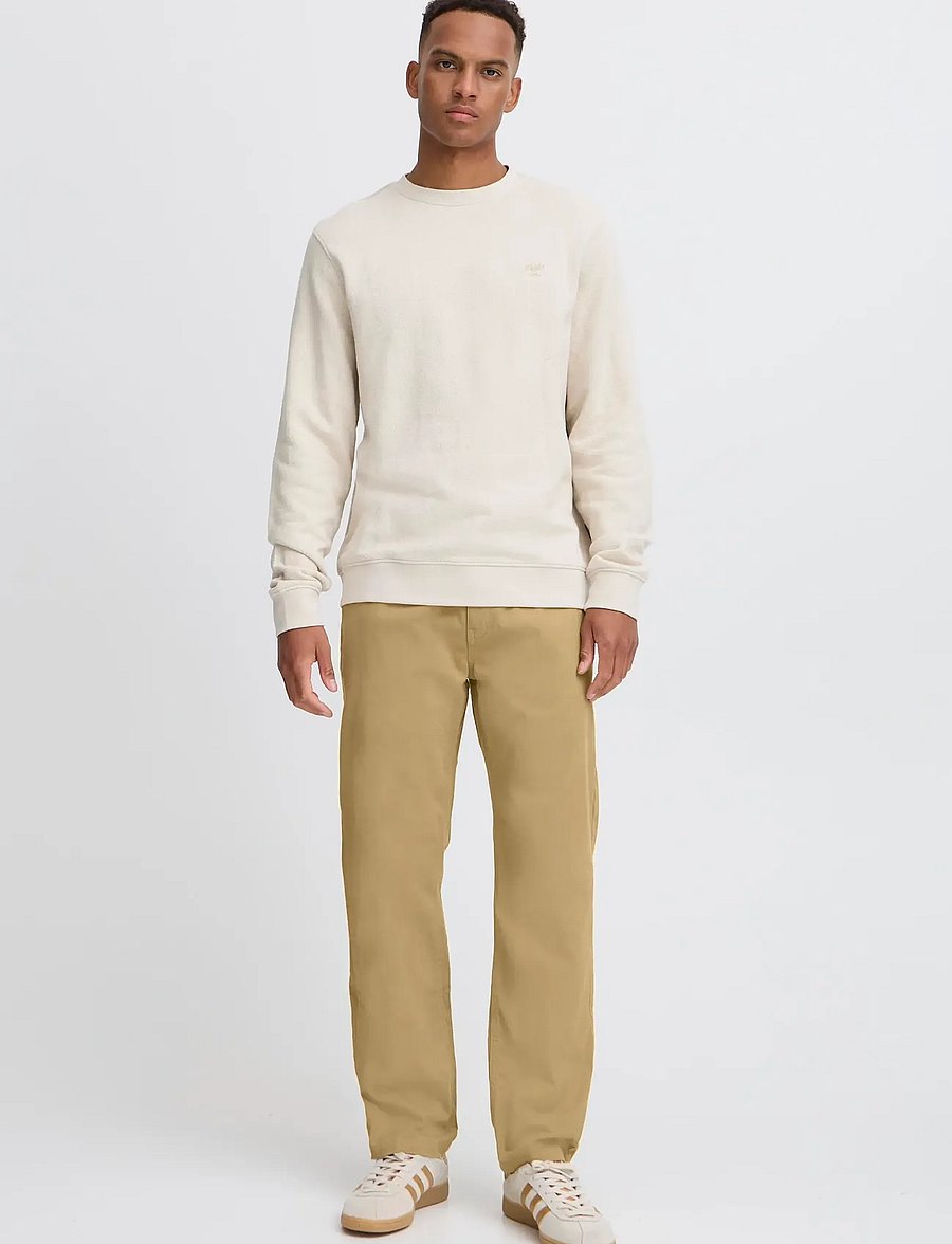 Blend - BHNATAN WIDE LEG CHINO NOOS - chino-püksid - sand brown - 0
