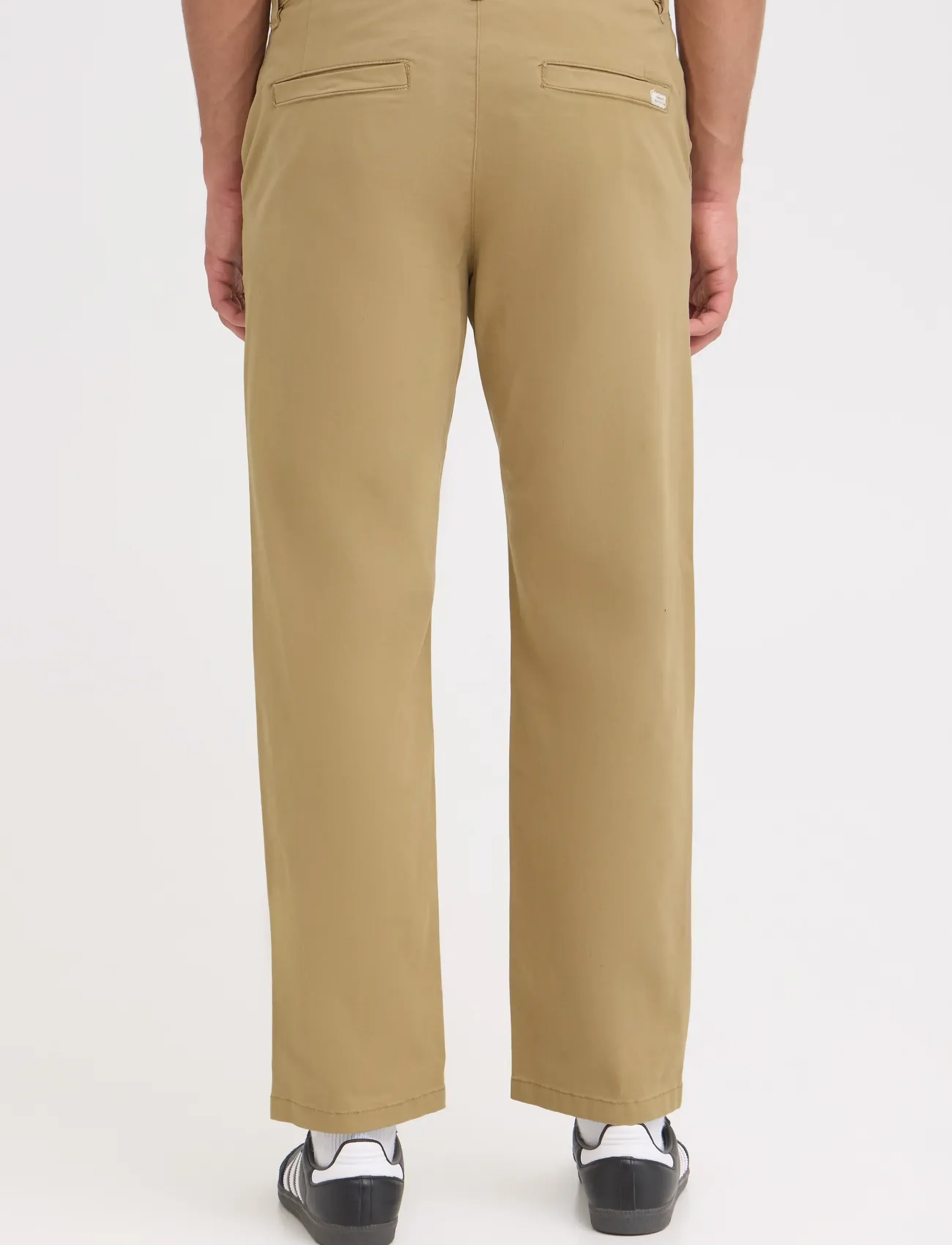 Blend - BHNATAN WIDE LEG CHINO NOOS - chinos - sand brown - 3