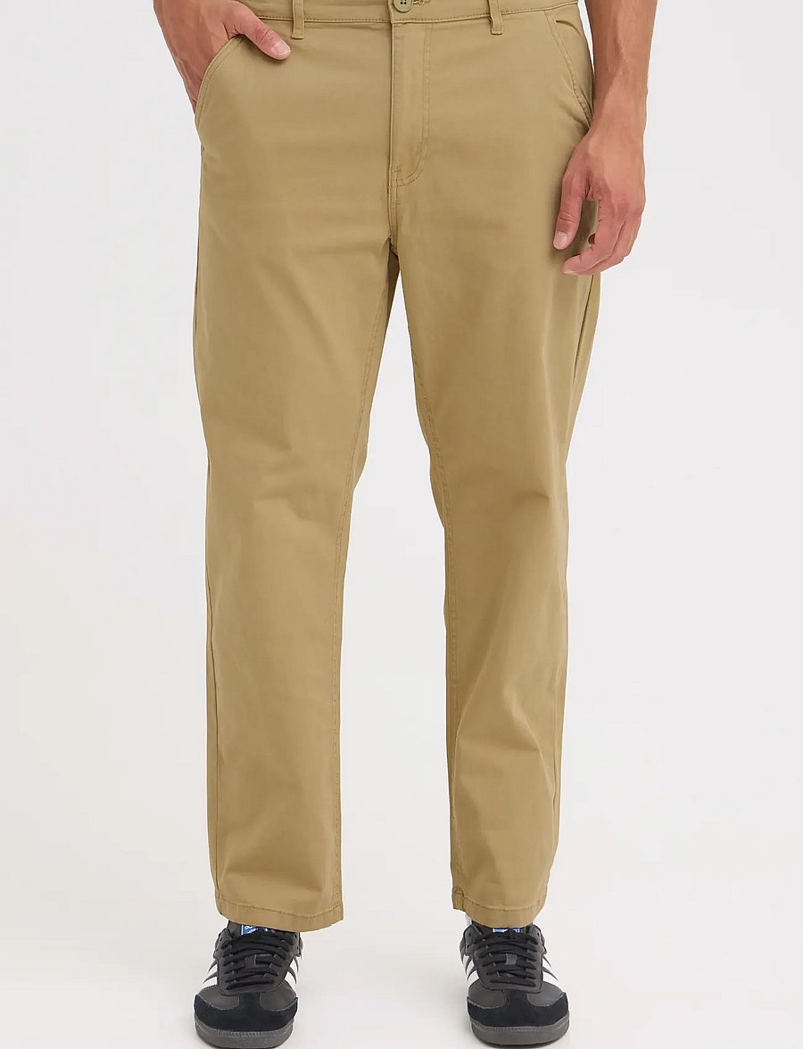 Blend - BHNATAN WIDE LEG CHINO NOOS - chinos - sand brown - 5