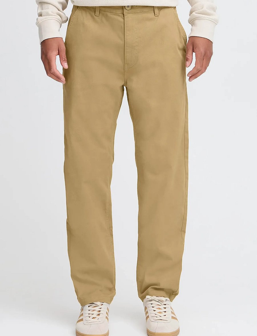 Blend - BHNATAN WIDE LEG CHINO NOOS - chino-püksid - sand brown - 5